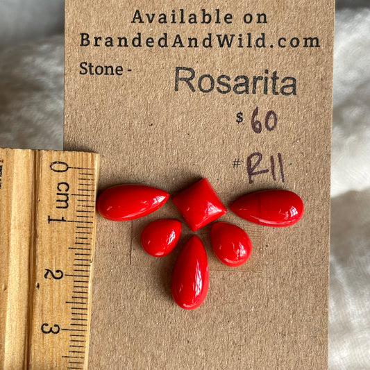 Rosarita - Cabochon - R11 36C5EAD1-B7B0-4446-98C0-94A2A76B8A8A Brandedandwild.com