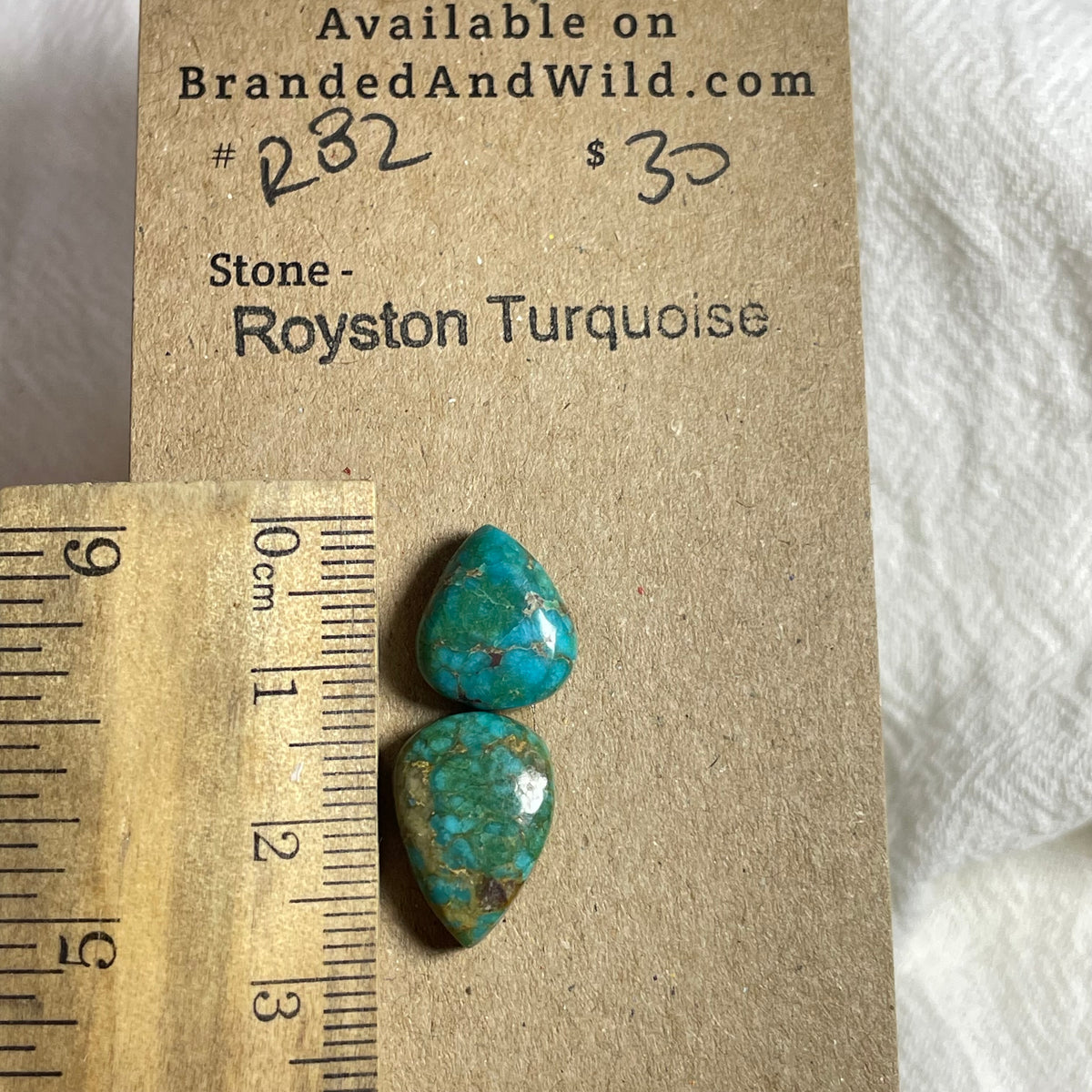 Royston Turquoise Cabochon - R82
