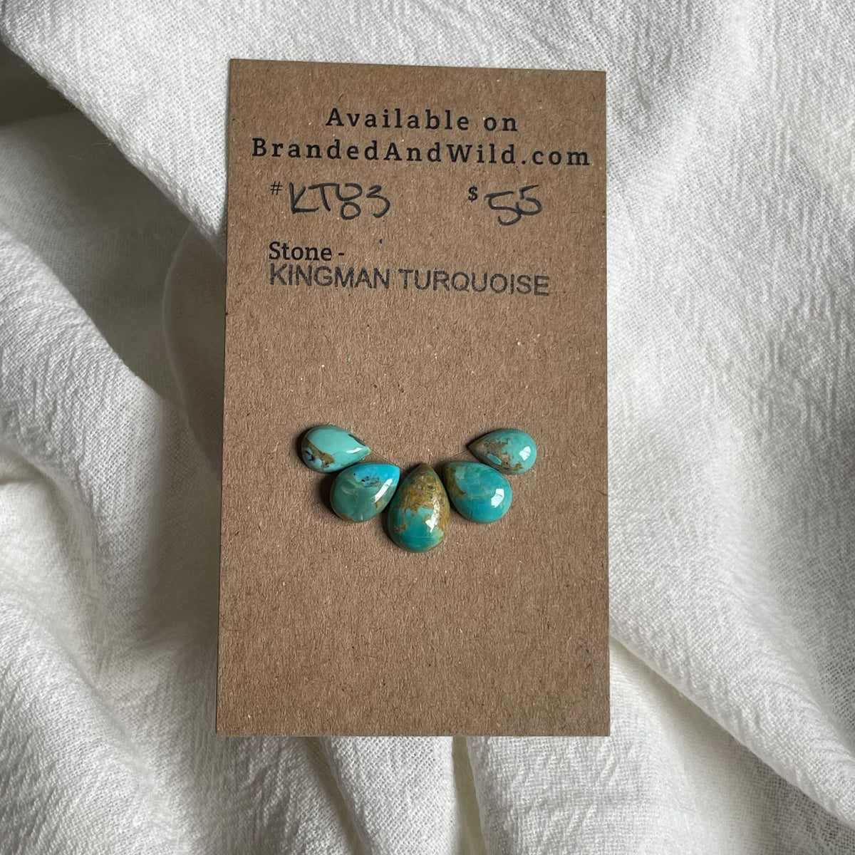 Kingman Turquoise Cabochon - KT83