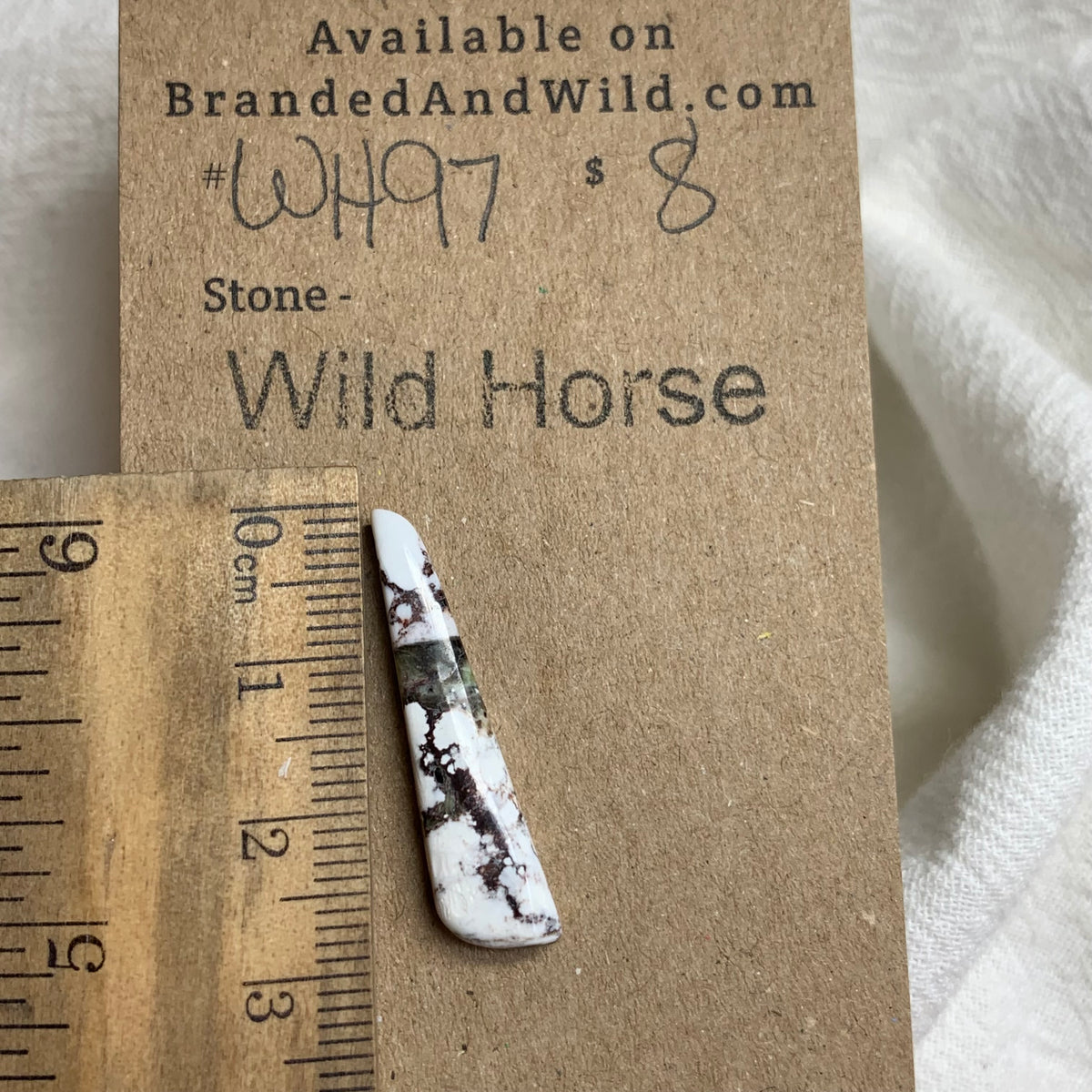 Wild Horse Cabochon - WH97 36E0598F-CA36-4AD2-8AA7-9F639BF069EA Brandedandwild.com