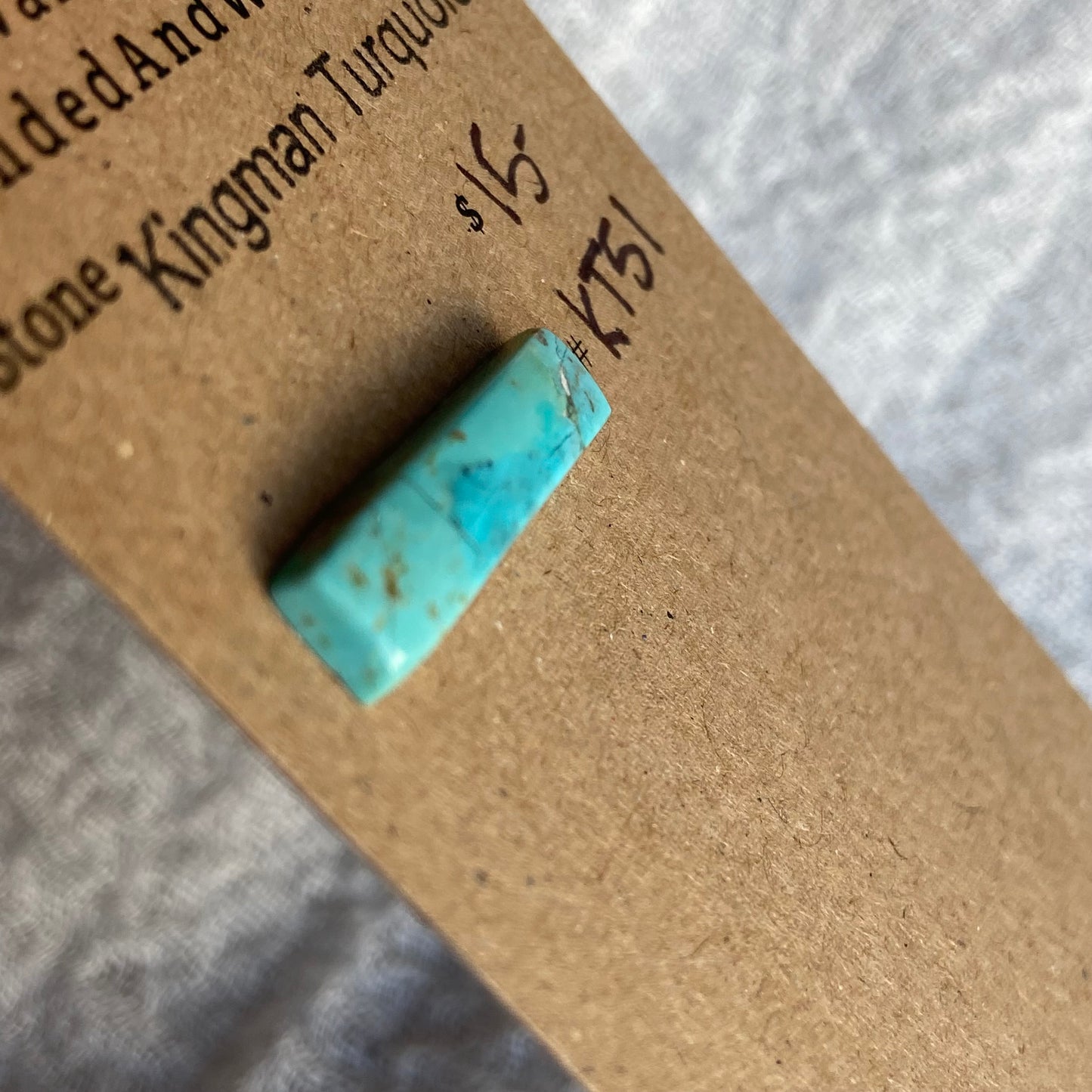 Kingman Turquoise Cabochon - KT51