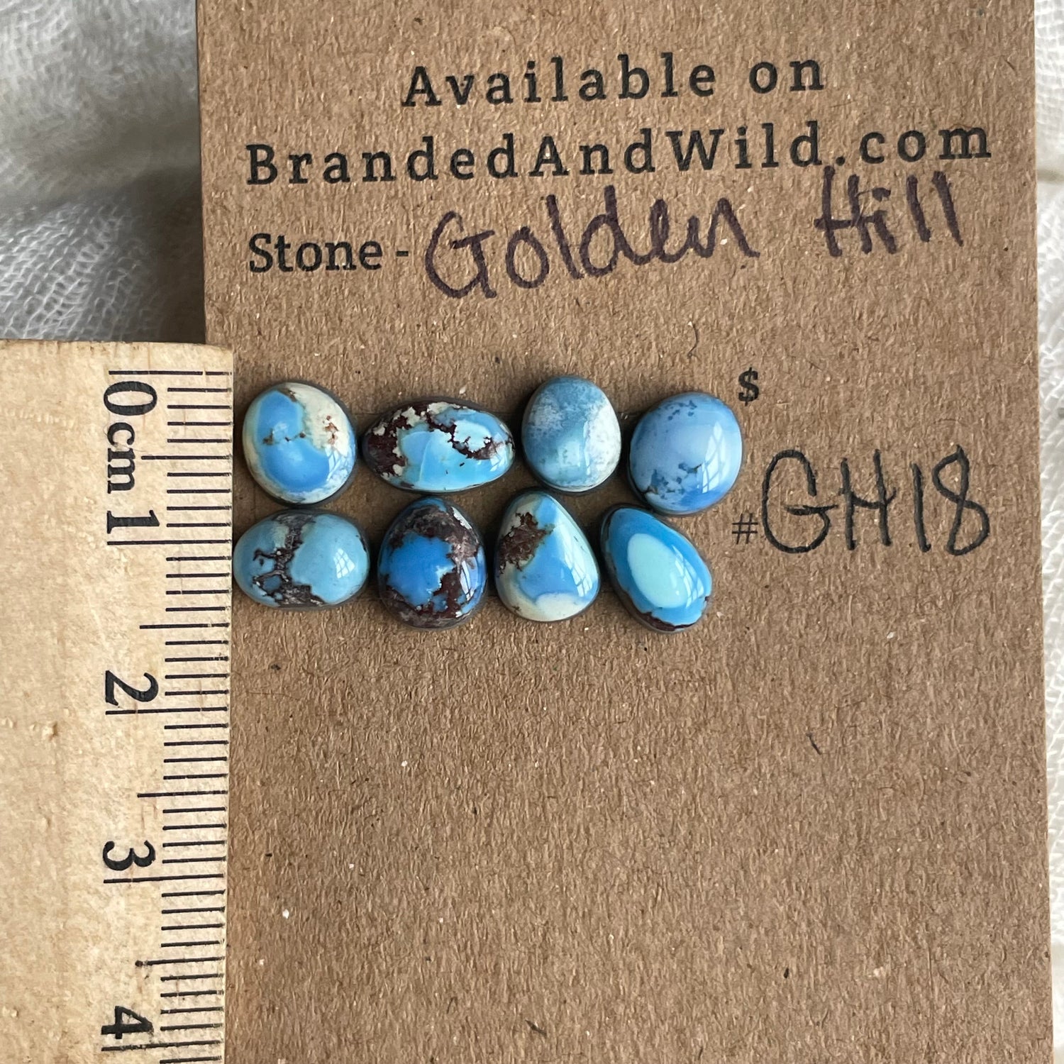 Golden Hill Cabochon - GH18 36EE5644-3123-4951-8491-E711AA3E9B6C Brandedandwild.com