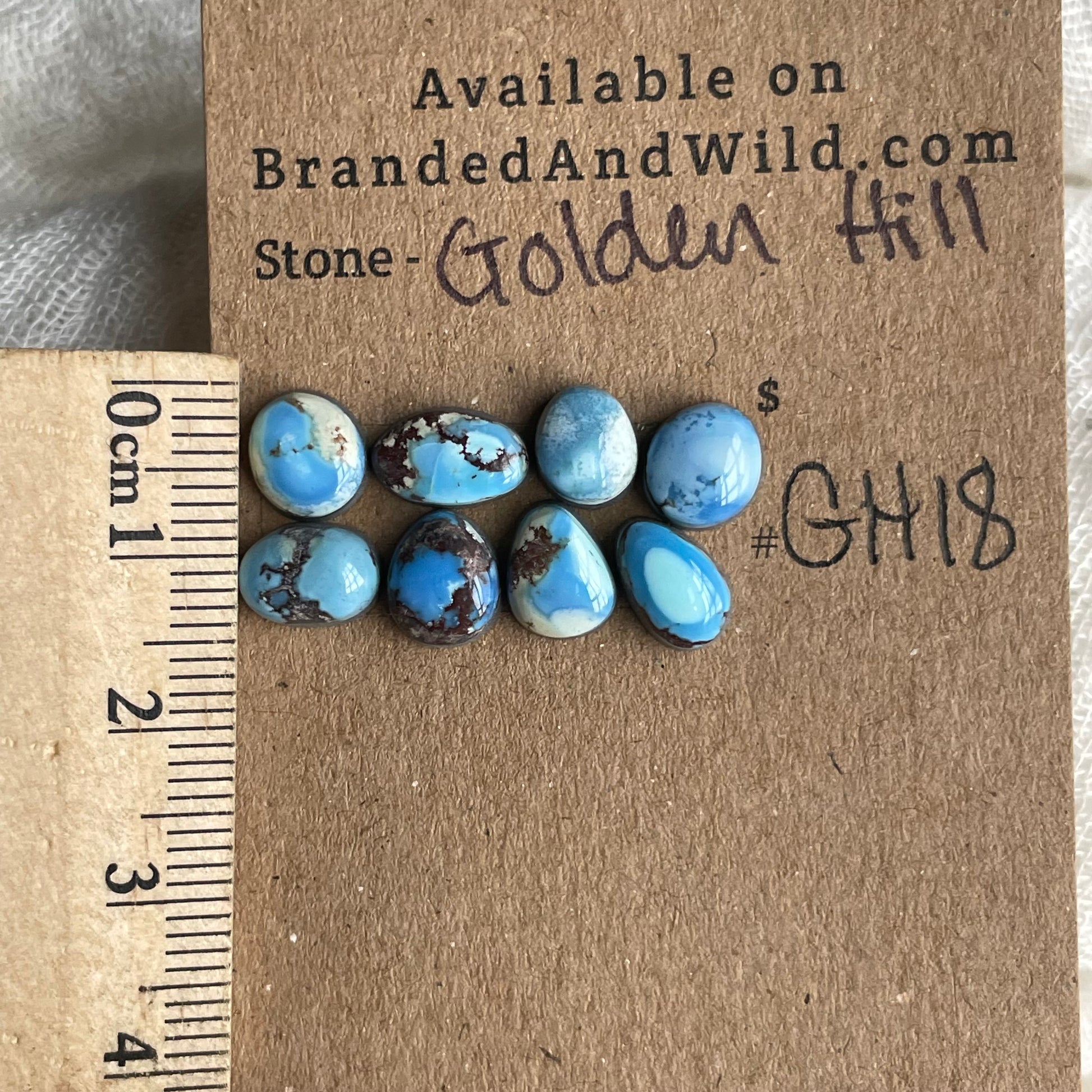 Golden Hill Cabochon - GH18 36EE5644-3123-4951-8491-E711AA3E9B6C Brandedandwild.com