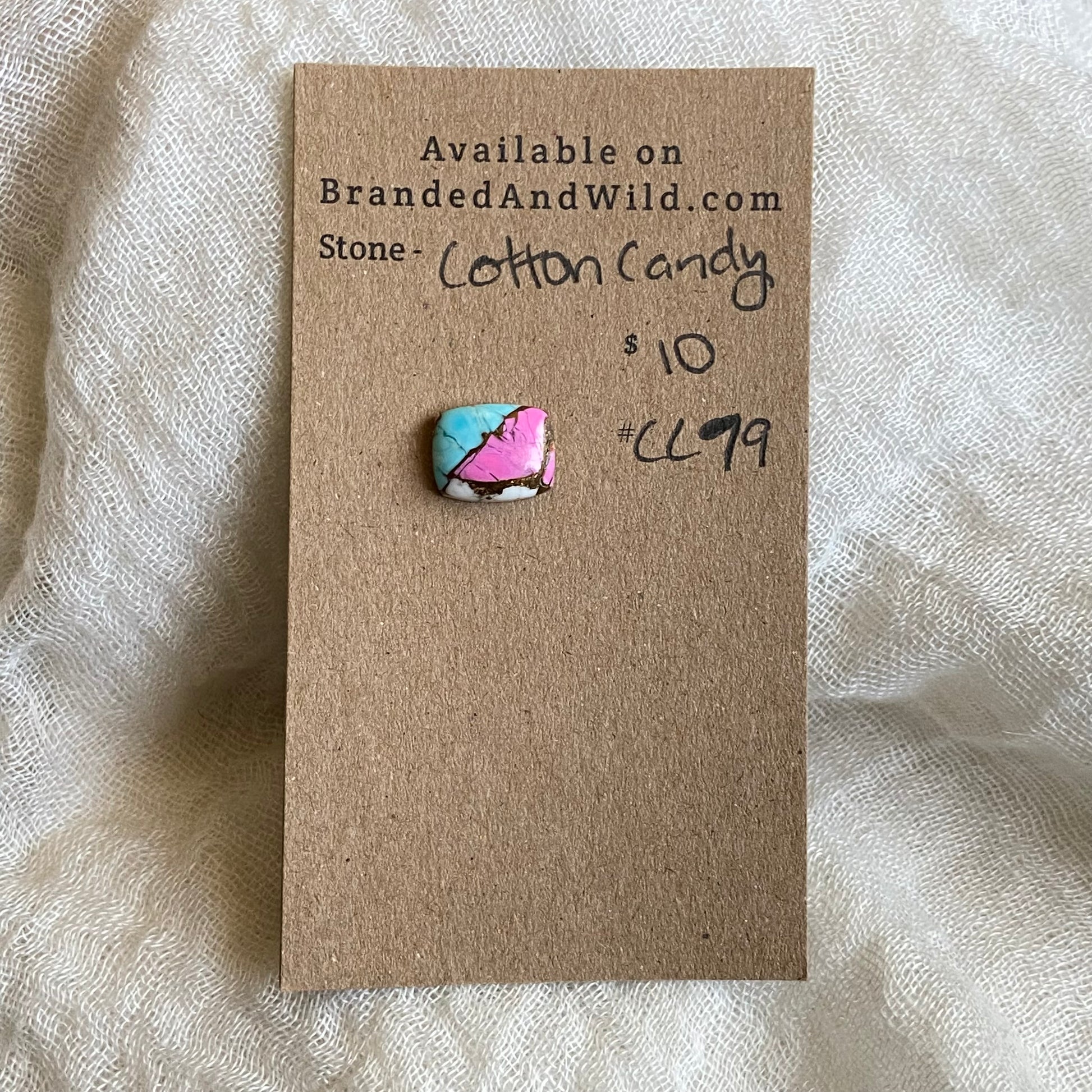 Cotton Candy Cabochon - CC79 36FF6C13-79D6-490D-863D-BDFA2FE6F0D9 Brandedandwild.com