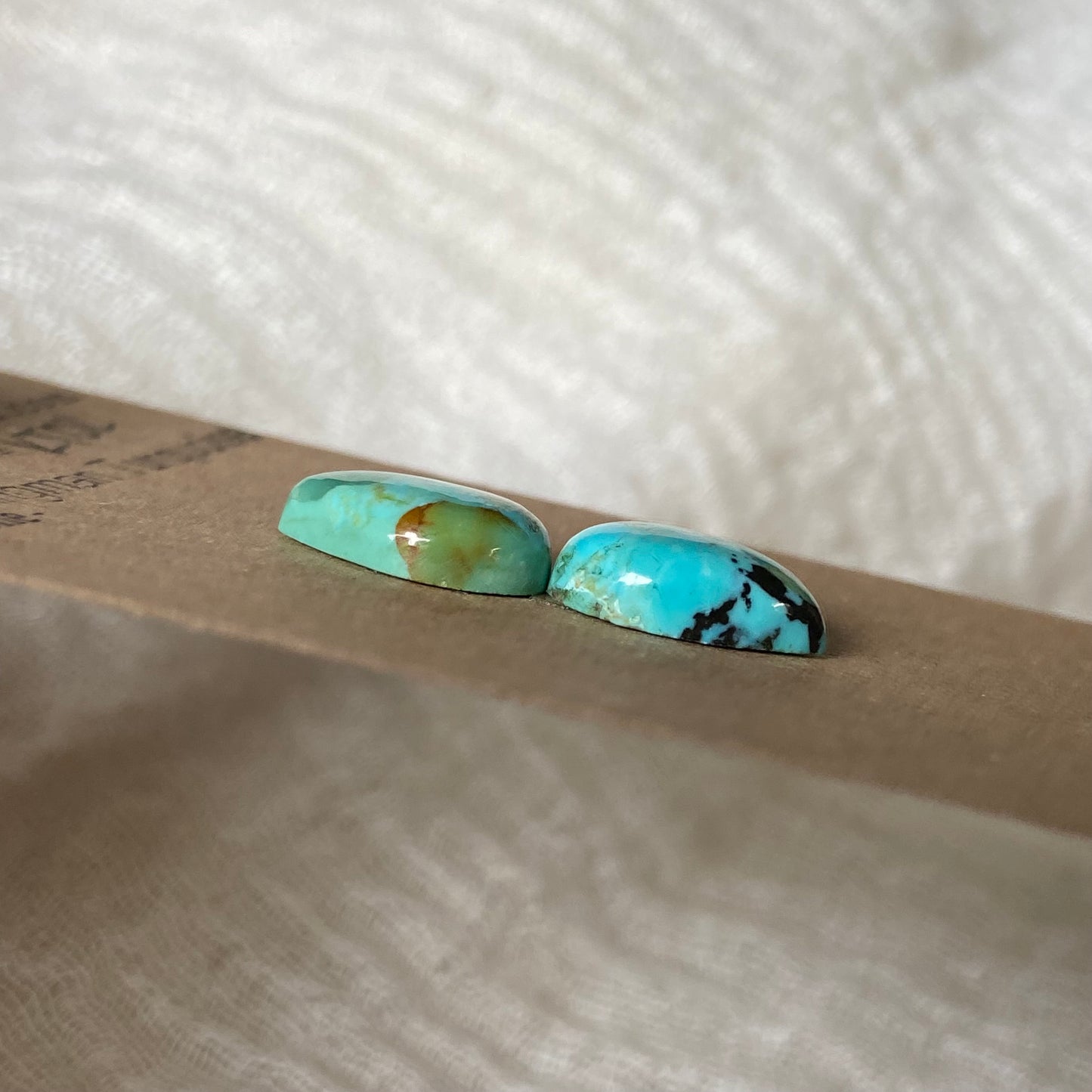 Kingman Turquoise Cabochon - KT02 3705D485-B695-4E74-A047-EE8DA9DBC3B1 Brandedandwild.com