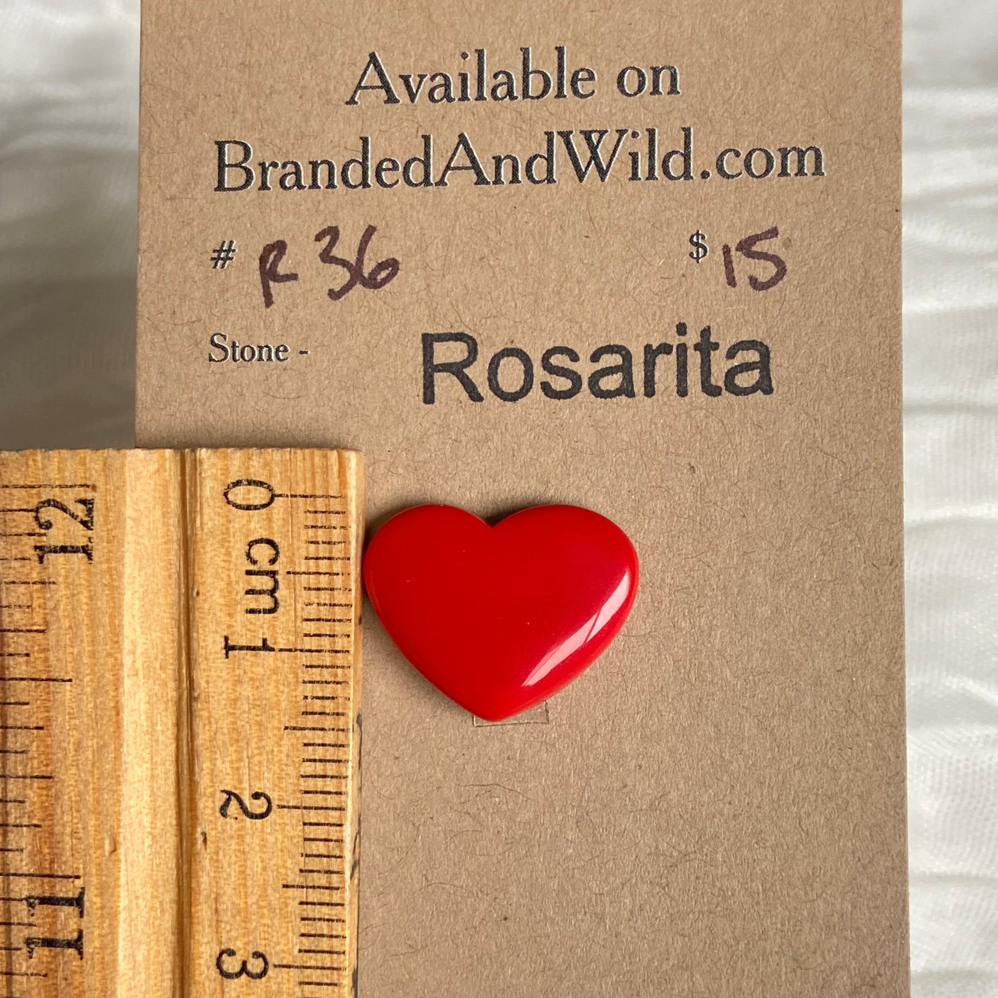 Rosarita - Cabochon - R36 370B6208-DDDC-4798-8BEC-785FB523DAB4 Brandedandwild.com
