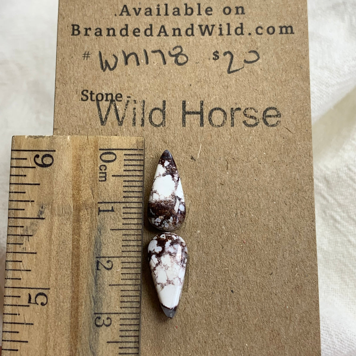 Wild Horse Cabochon - WH178 37142FE4-6166-4397-868F-21F8B9FC6619 Brandedandwild.com