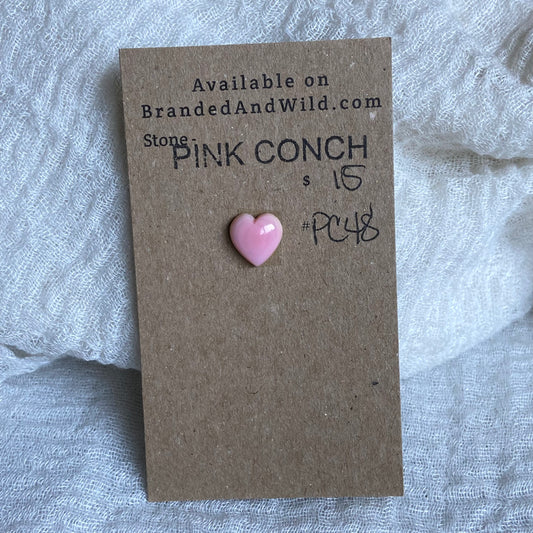 Pink Conch Cabochon - PC48