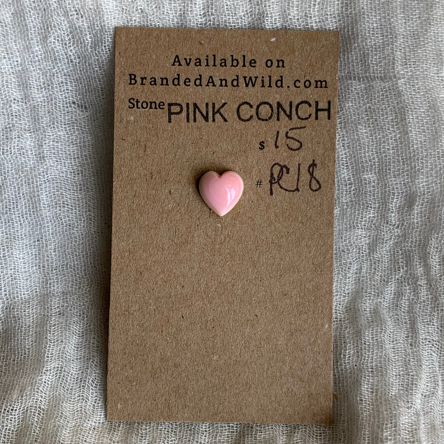 Pink Conch Cabochon - PC18