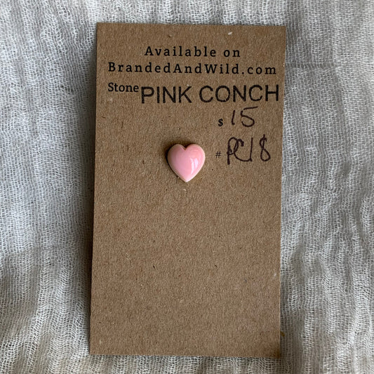 Pink Conch Cabochon - PC18