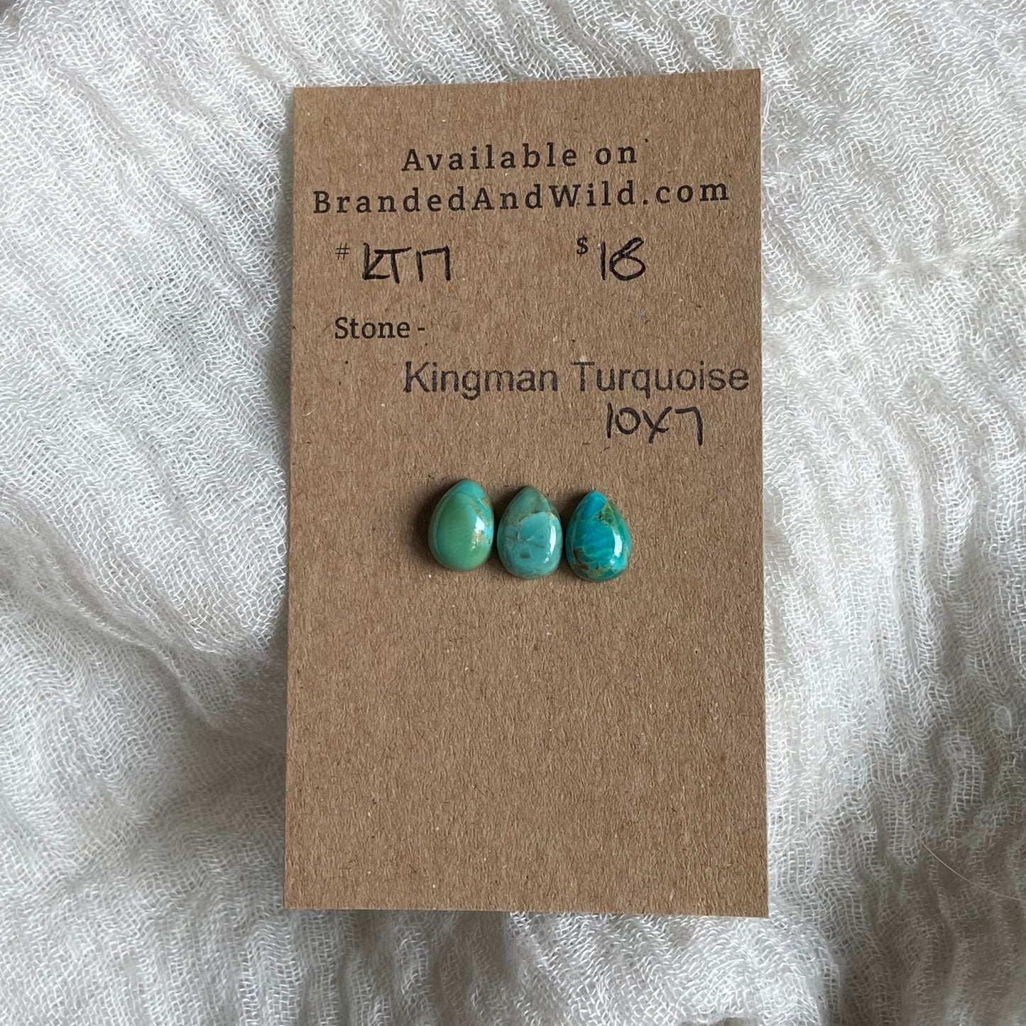 Kingman Turquoise Cabochon - KT17