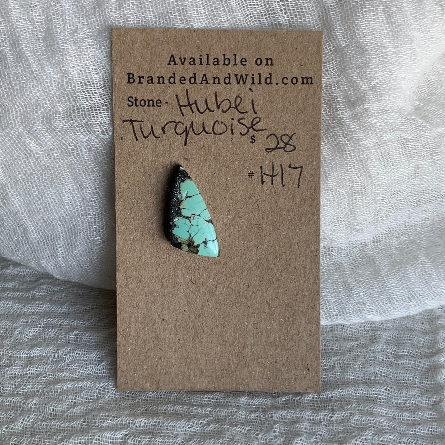 Hubei Turquoise Cabochon - H17