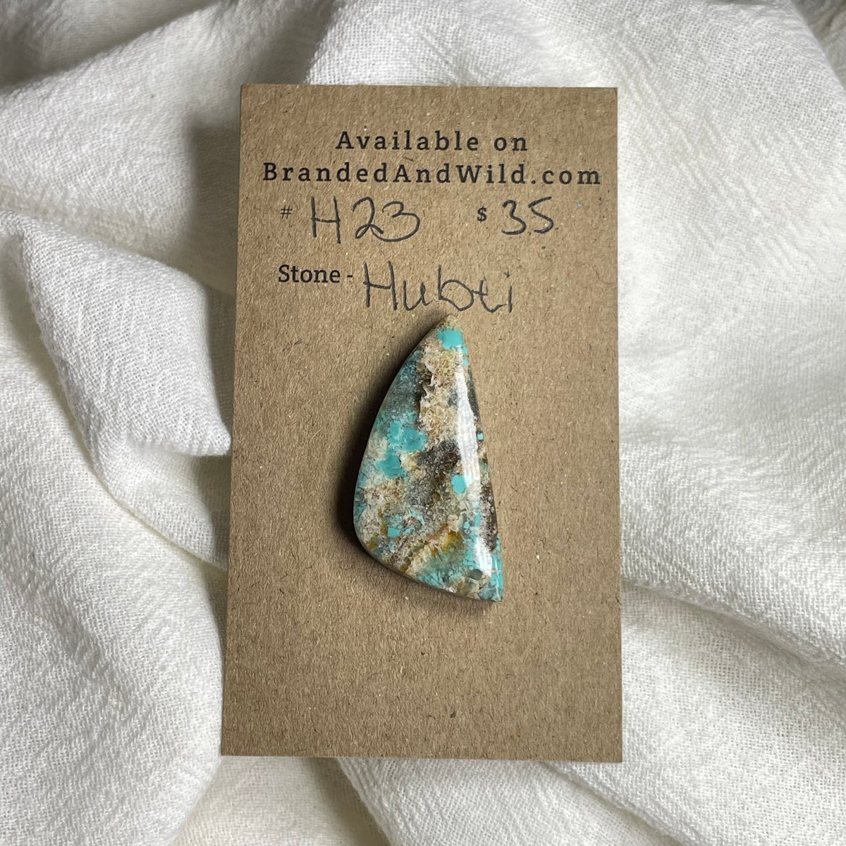 Hubei Turquoise Cabochon - H23 379CD474-EAFE-410D-B436-AA44093C60AE Brandedandwild.com