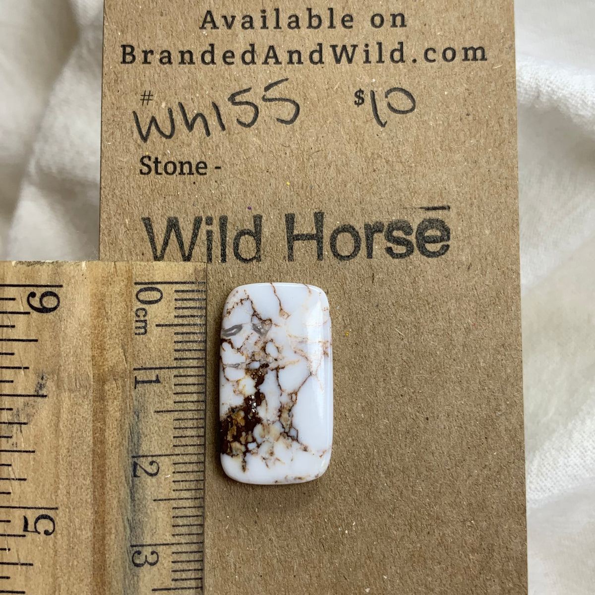 Wild Horse Cabochon - WH155 37BA26EF-F1F2-46D5-A8AA-B3410CB25780 Brandedandwild.com