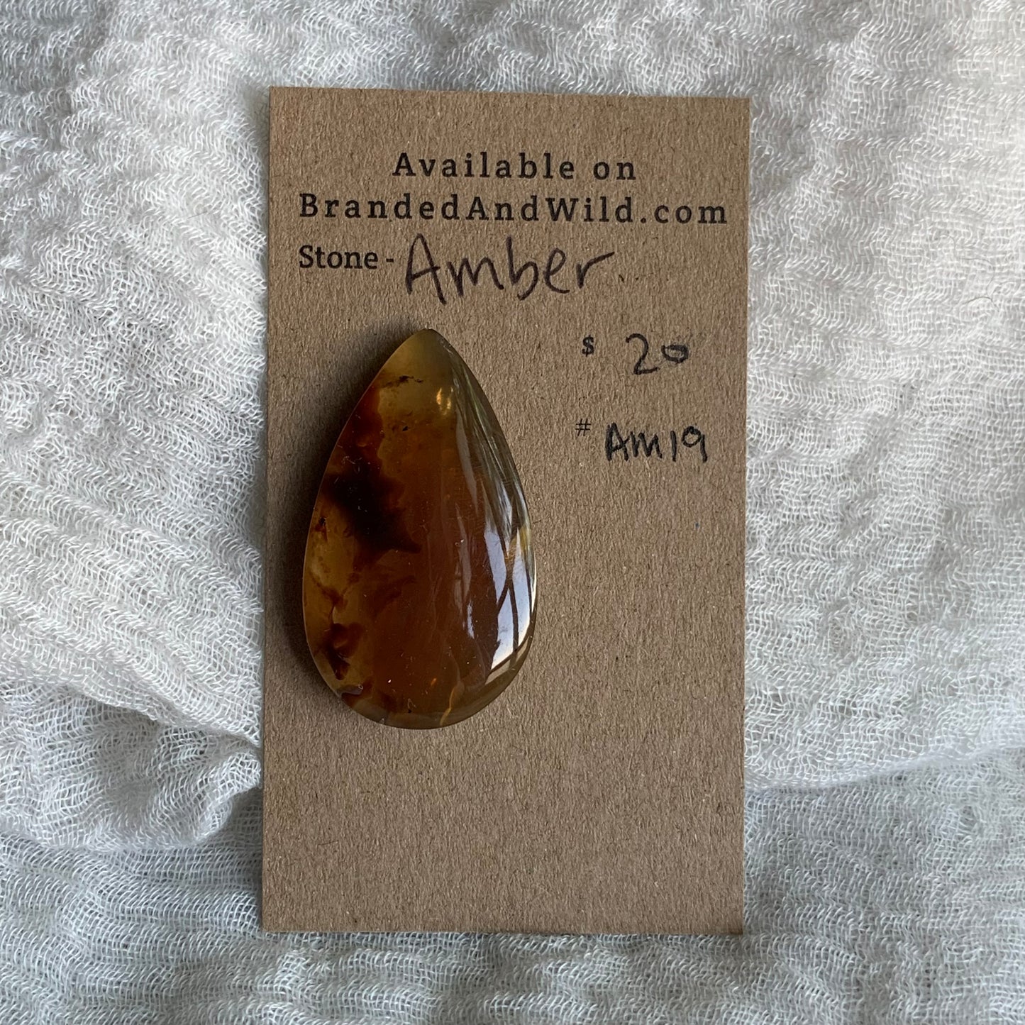 Amber Cabochon AM19
