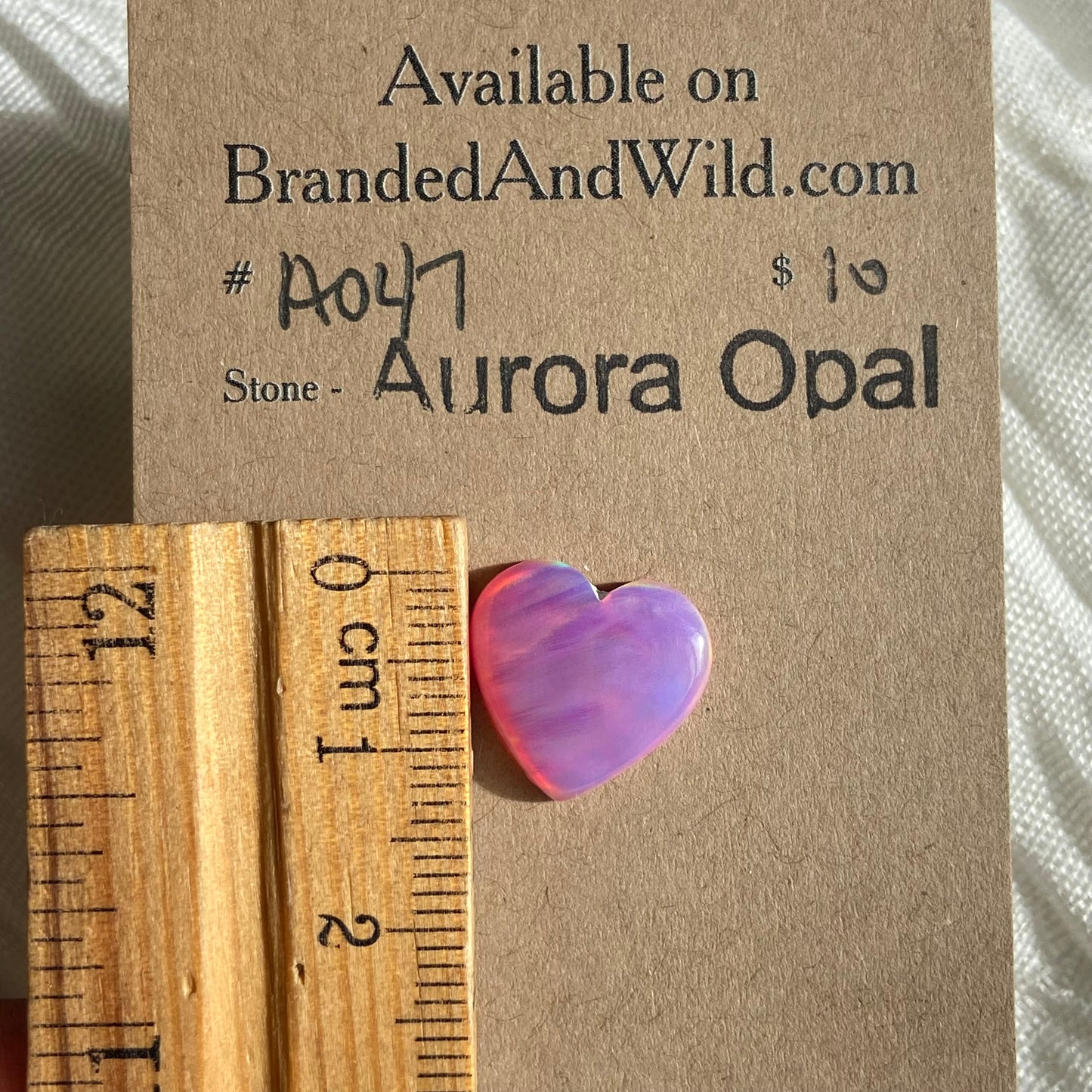 Aurora Opal Cabochon - A047 37D2EC0A-65CA-41E0-9577-038DDC38B05E Brandedandwild.com