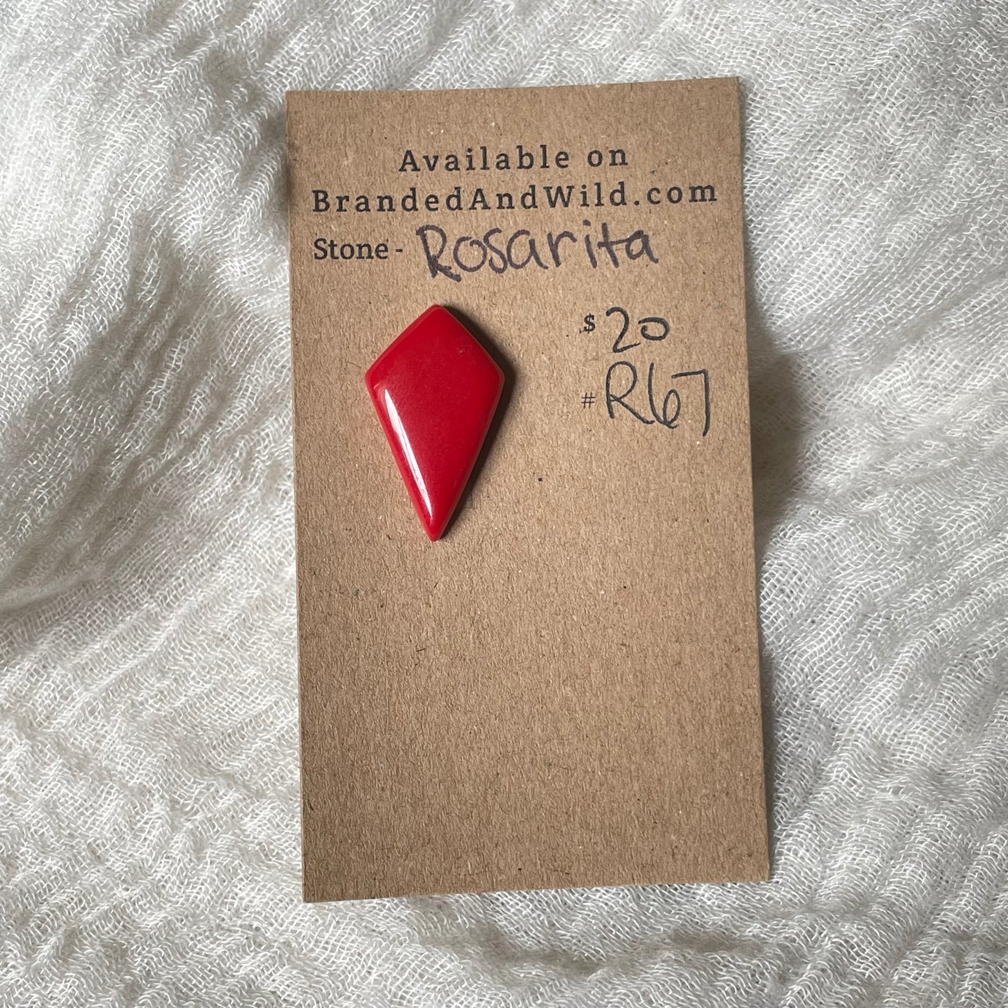 Rosarita - Cabochon - R67 37FF7C85-B305-47A2-ABBC-3B5B1D6B0213 Brandedandwild.com