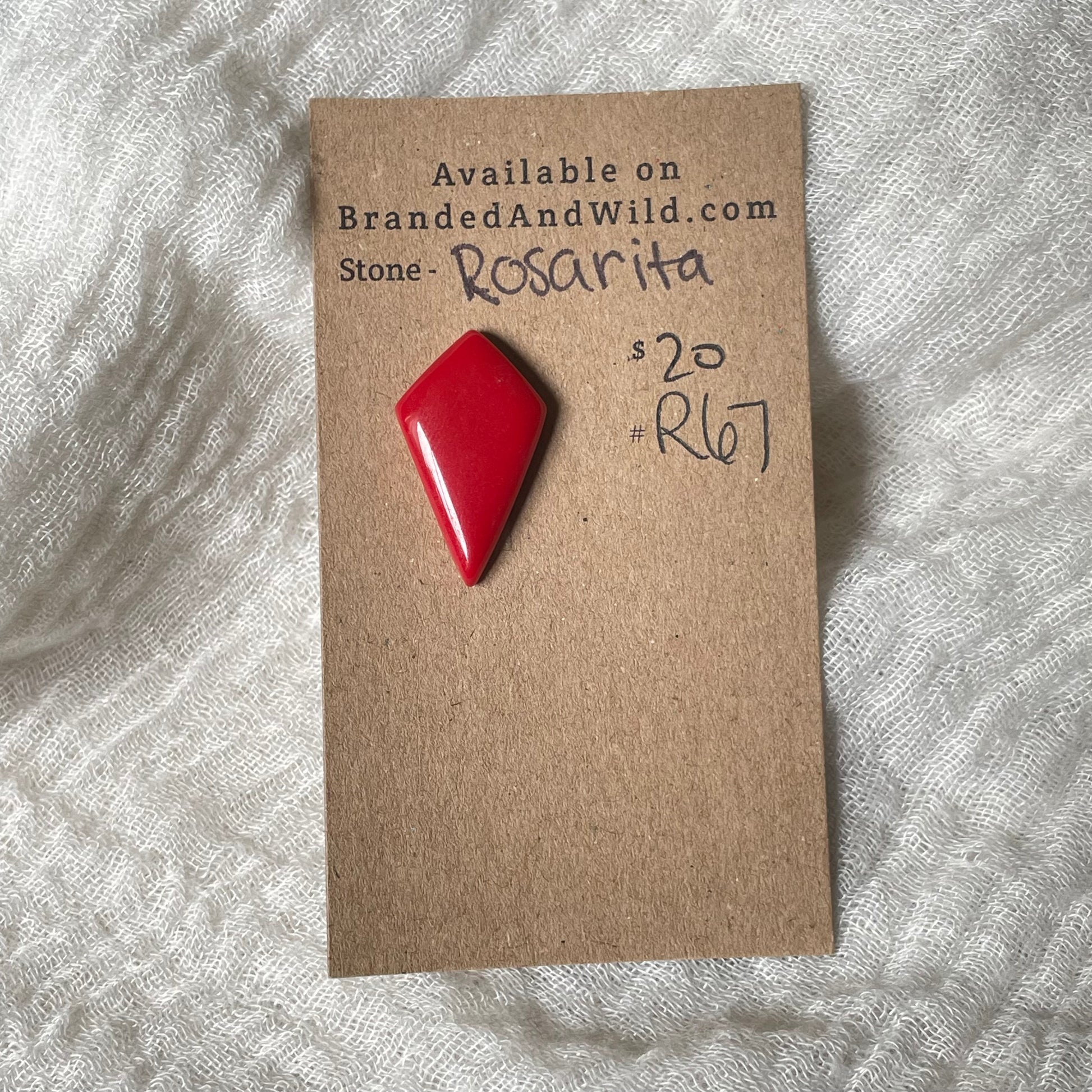 Rosarita - Cabochon - R67 37FF7C85-B305-47A2-ABBC-3B5B1D6B0213 Brandedandwild.com