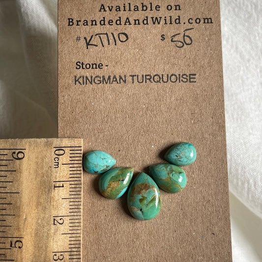 Kingman Turquoise Cabochon - KT110