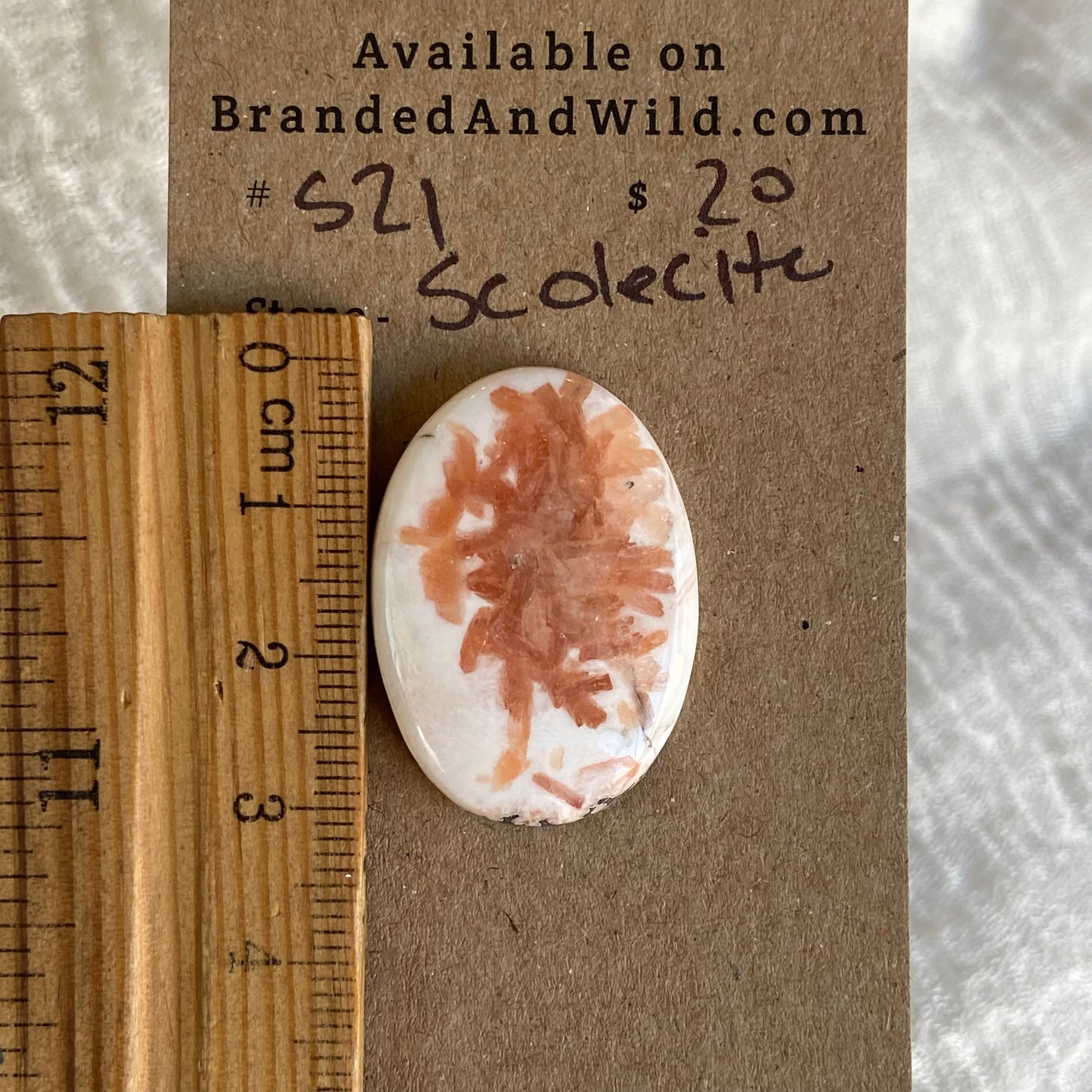 Scolecite Cabochon - S21