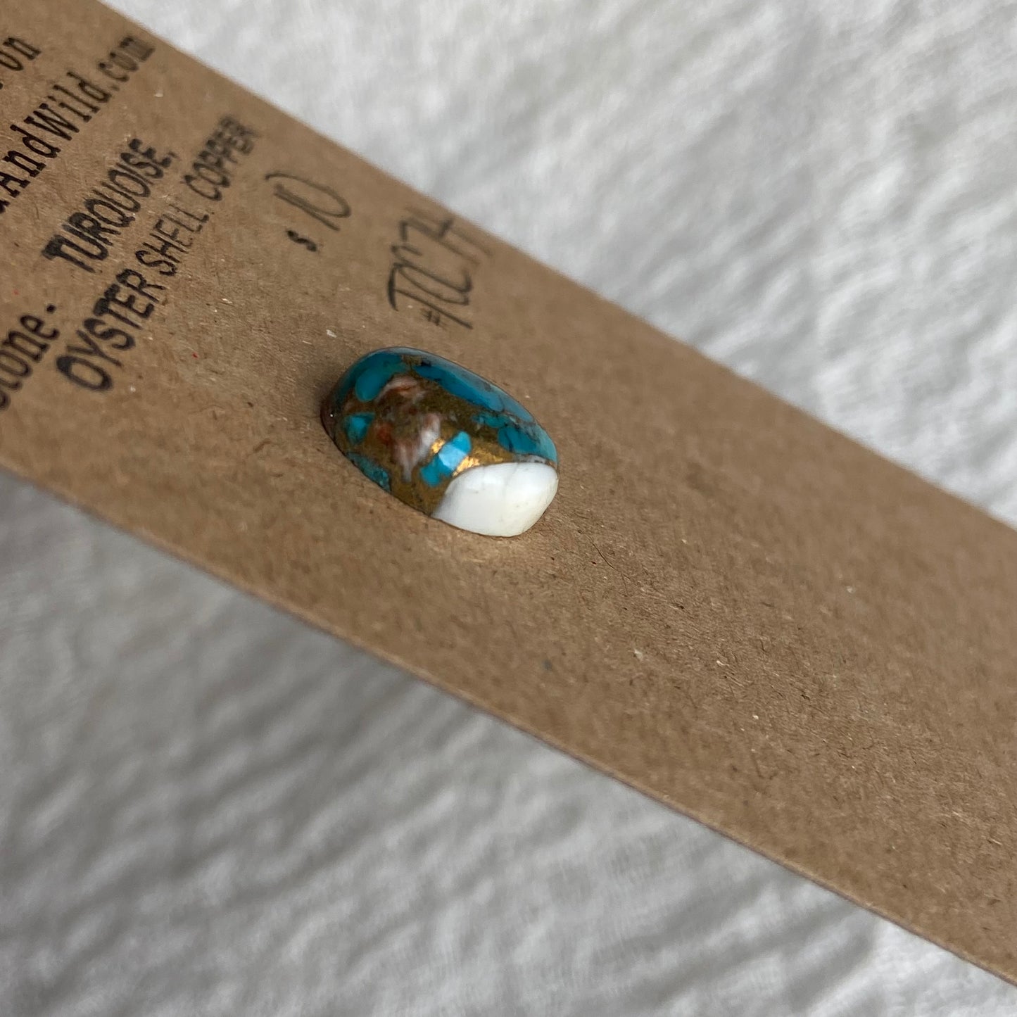 Turquoise, Oyster Shell, Copper - TOC74