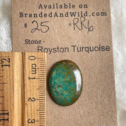 Royston Ribbon Turquoise Cabochon RR6 38632029-9760-444F-9928-FD84BA5FC4FC Brandedandwild.com