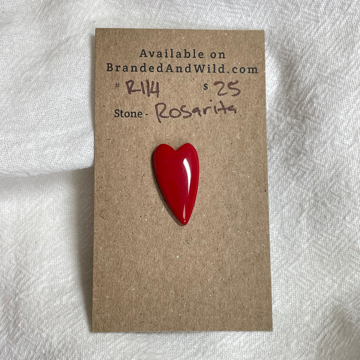 Rosarita - Cabochon - R114 38774D45-D51D-46E0-8A84-BA2B67A2A3F4 Brandedandwild.com