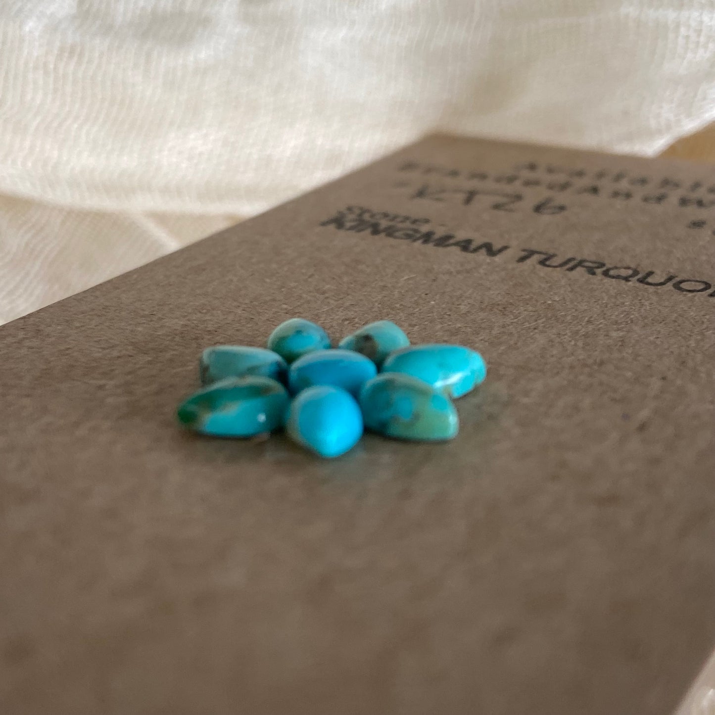 Kingman Turquoise Cabochon - KT26 3889DAC1-0259-4650-ABDA-AC18E6553095 Brandedandwild.com