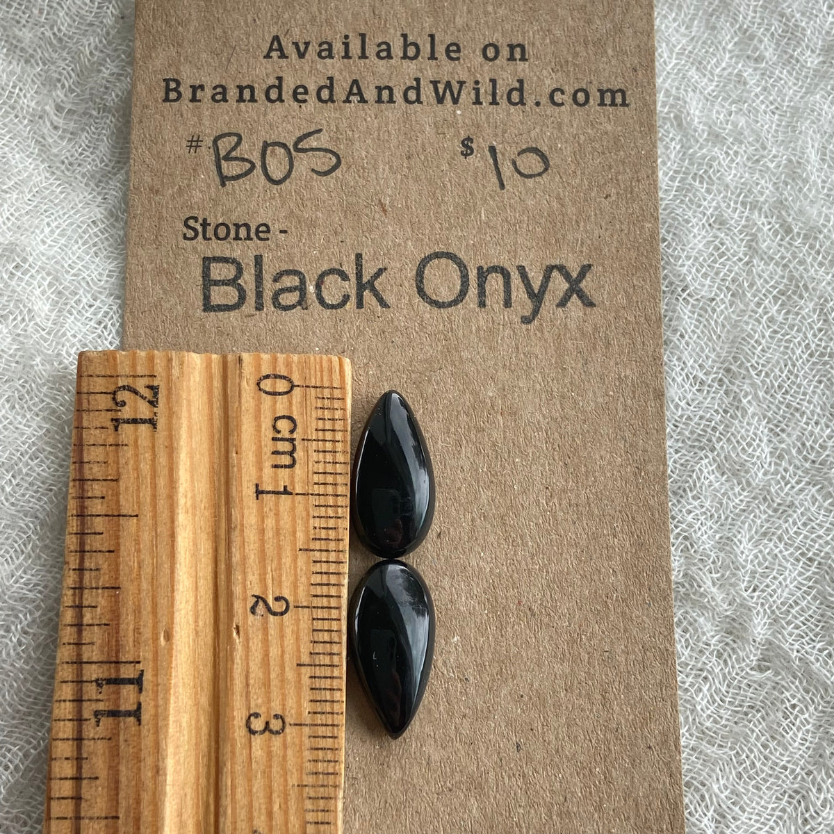 Black Onyx - Cabochon - B05