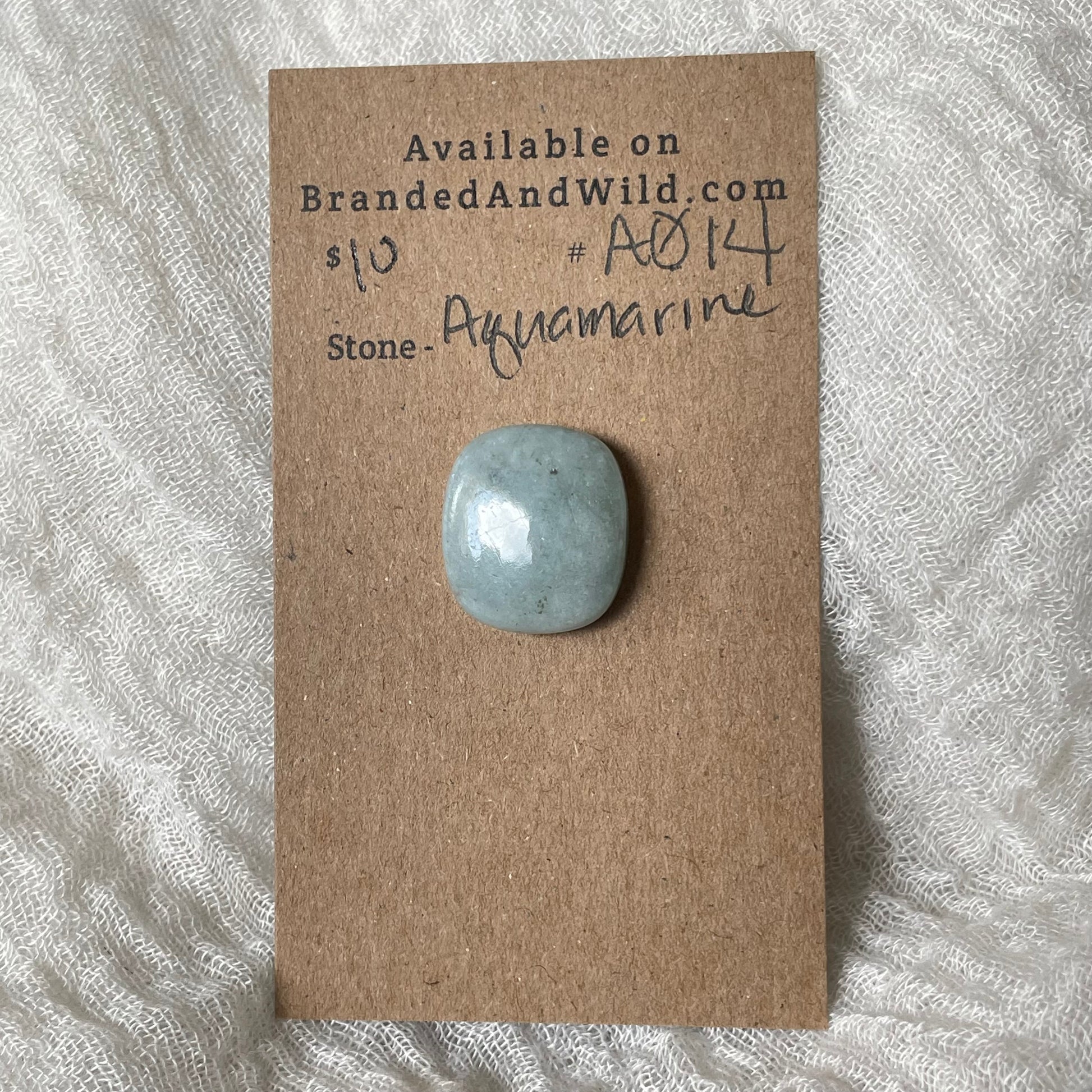 Aquamarine Cabochon AQ14 38975F92-1852-4C2D-B5B0-C7B516628C5C Brandedandwild.com