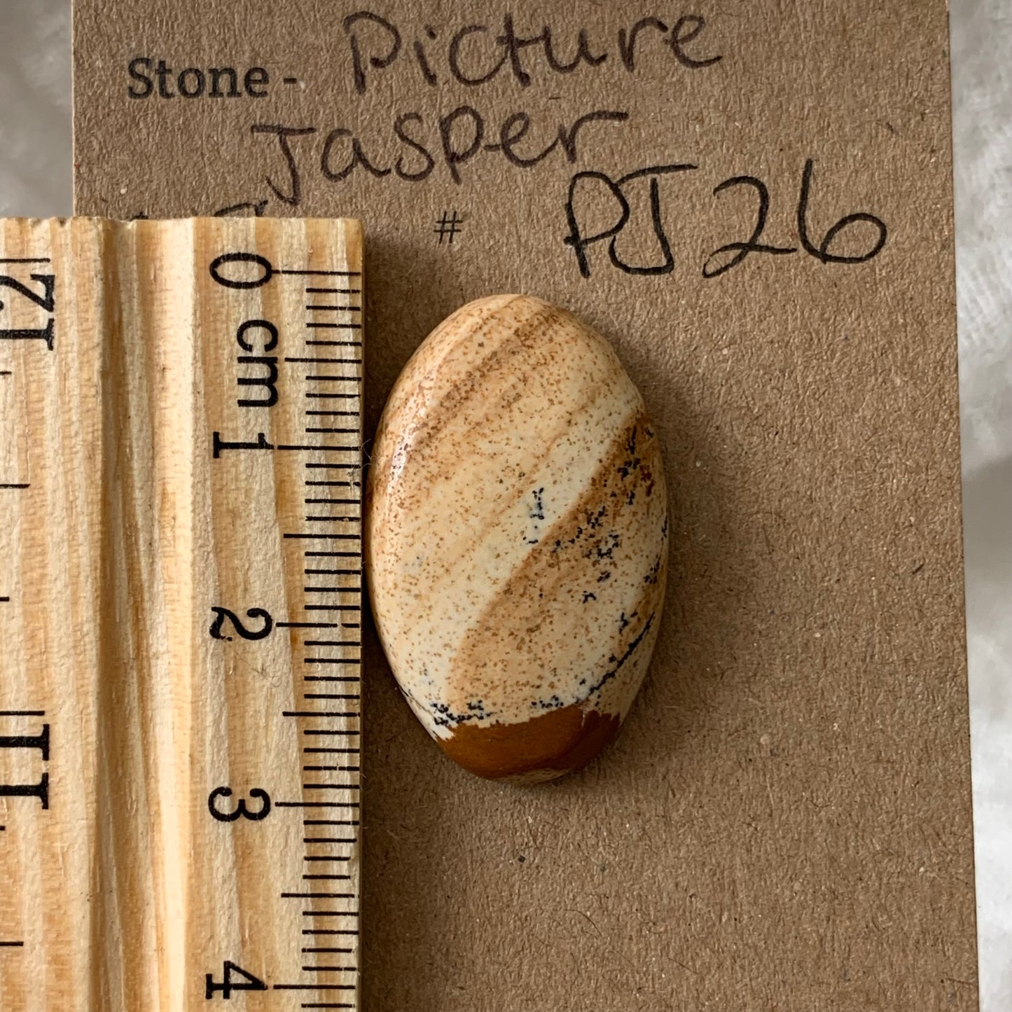Picture Jasper cabochon - PJ26
