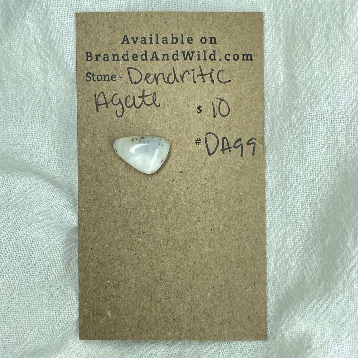 Dendritic Agate Cabochon - DA99 3914618D-C29A-4DCA-96D5-6ED93CE24FB8 Brandedandwild.com