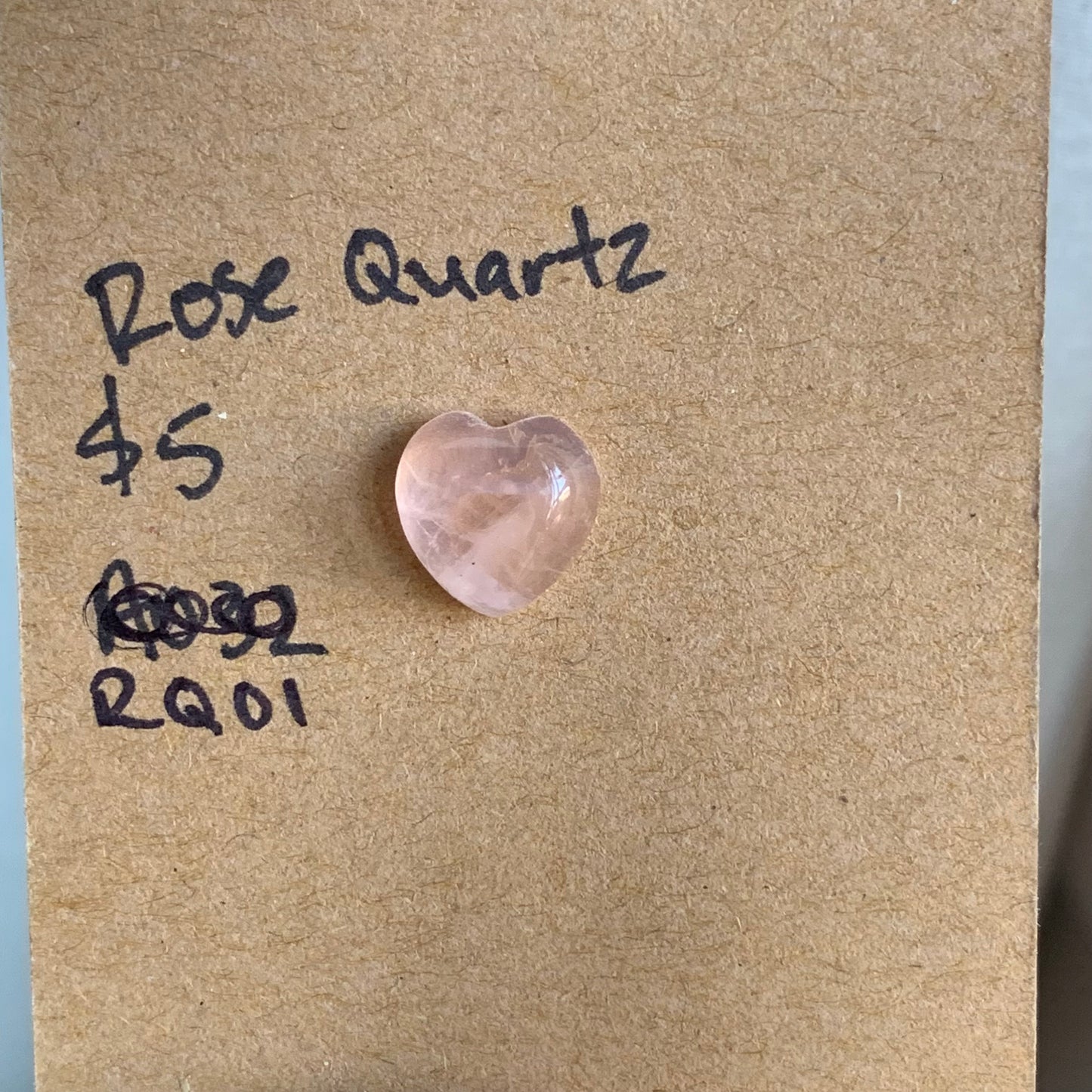 Rose Quartz Cabochon RQ01