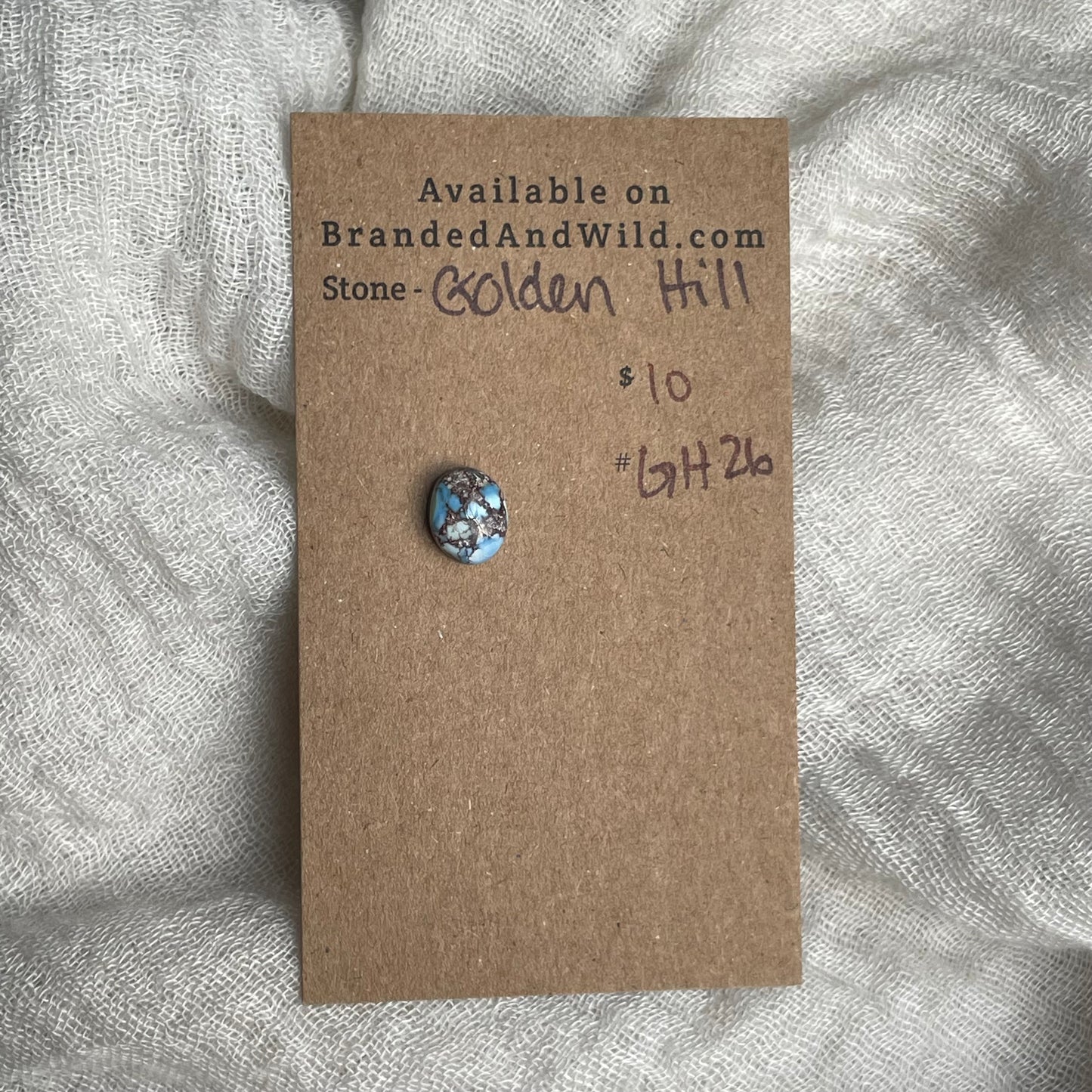 Golden Hill Turquoise Cabochon - GH26