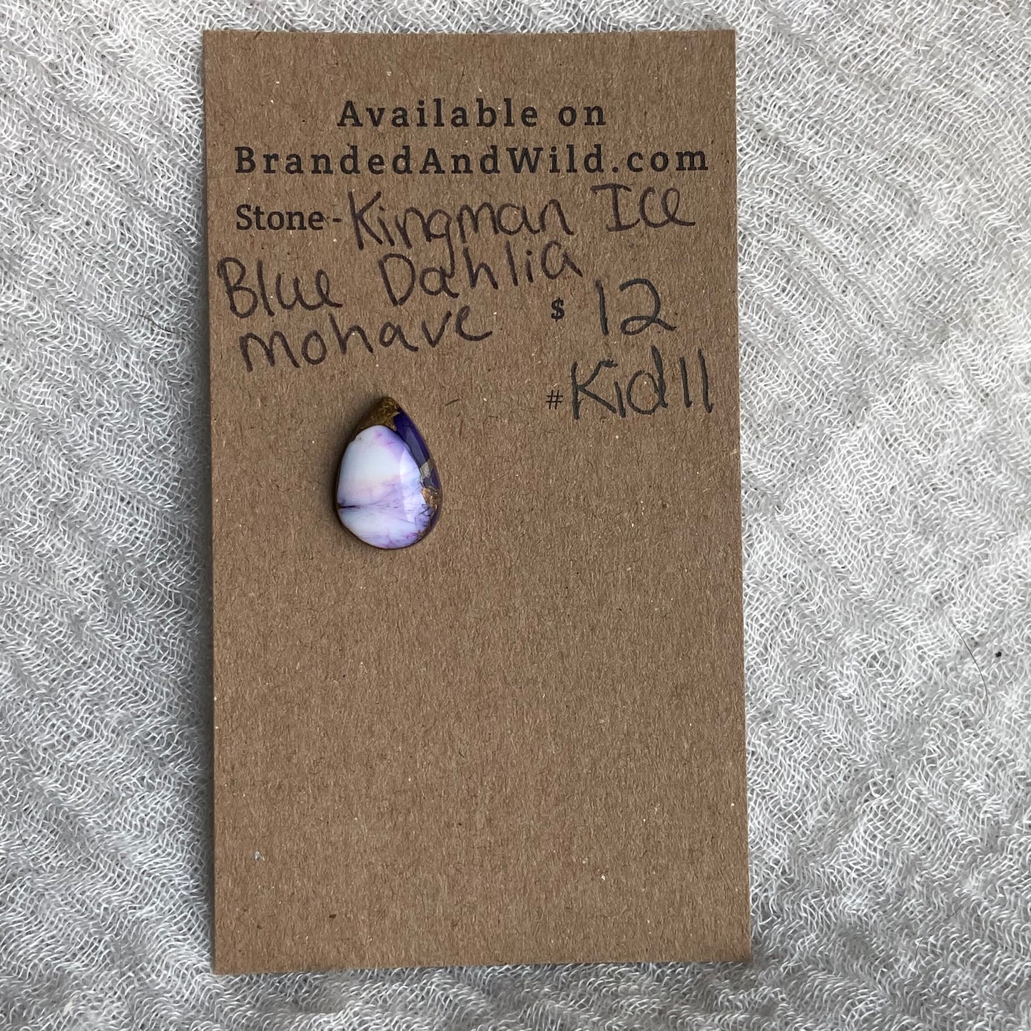 Kingman Ice Blue Dahlia Mohave - KID11