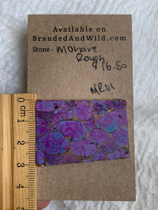 Mohave rough Cabochon - MR01