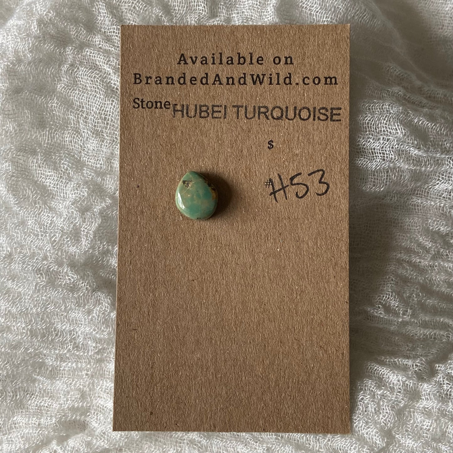 Hubei Turquoise Cabochon - H53 393BDEEC-6CDB-4629-BDDF-92C8272C0506 Brandedandwild.com