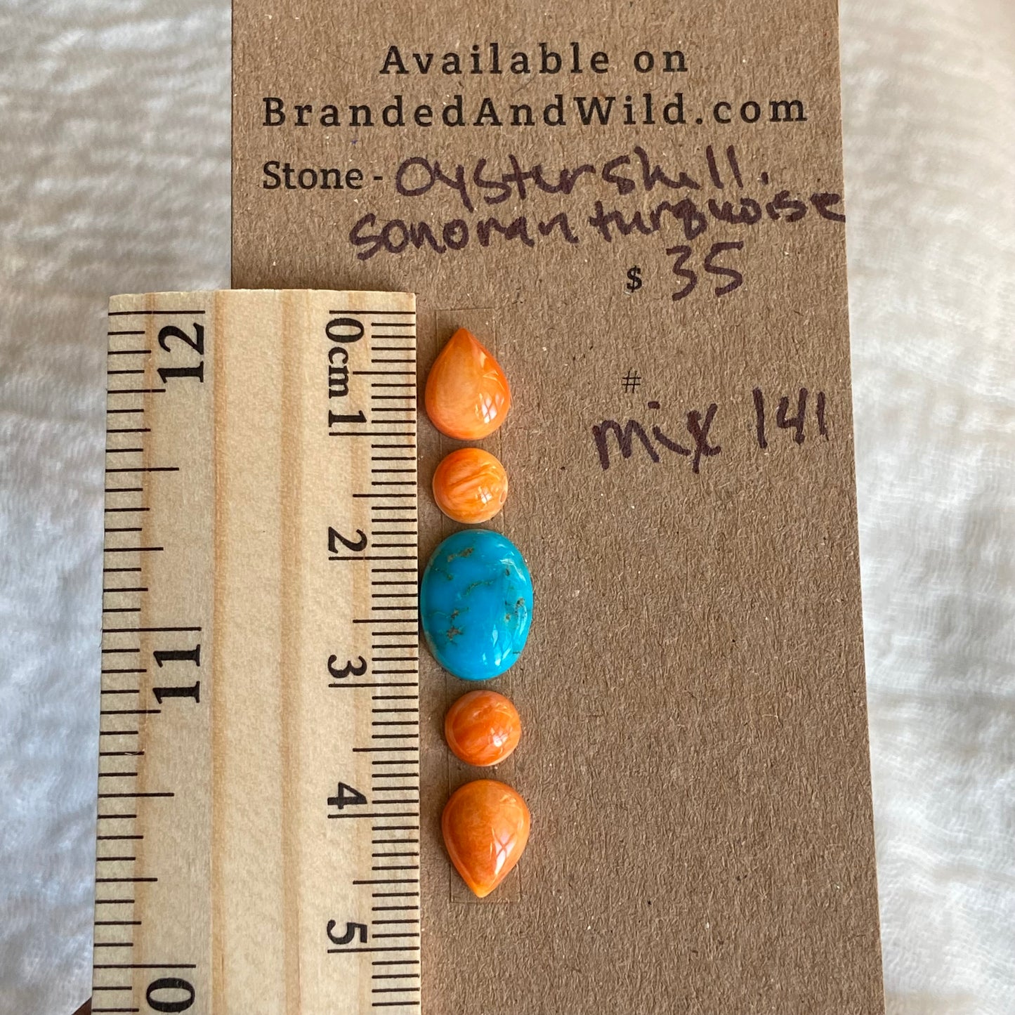 Pink Conch/Hubei Cabochon - Mix141