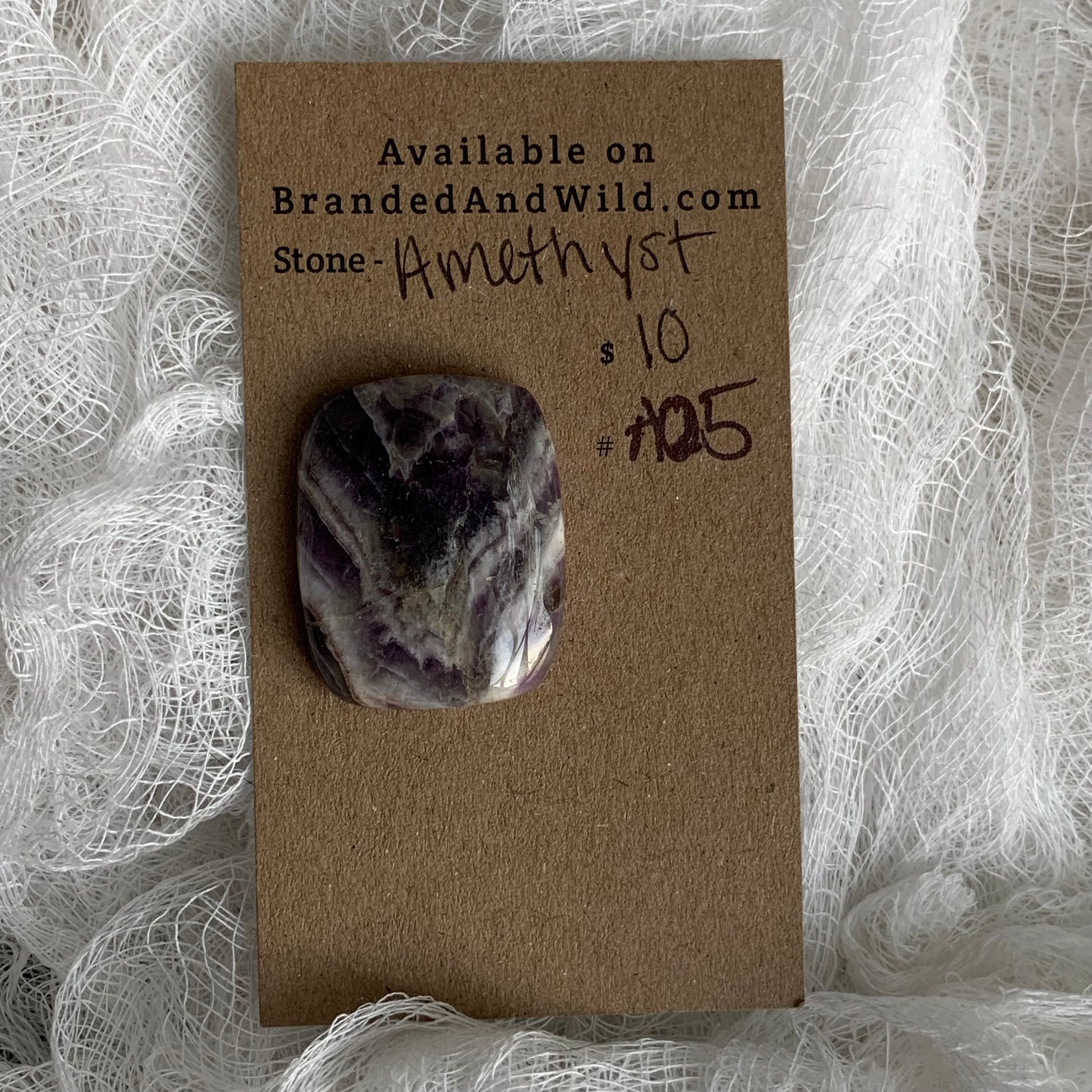Amethyst Cabochon - A25