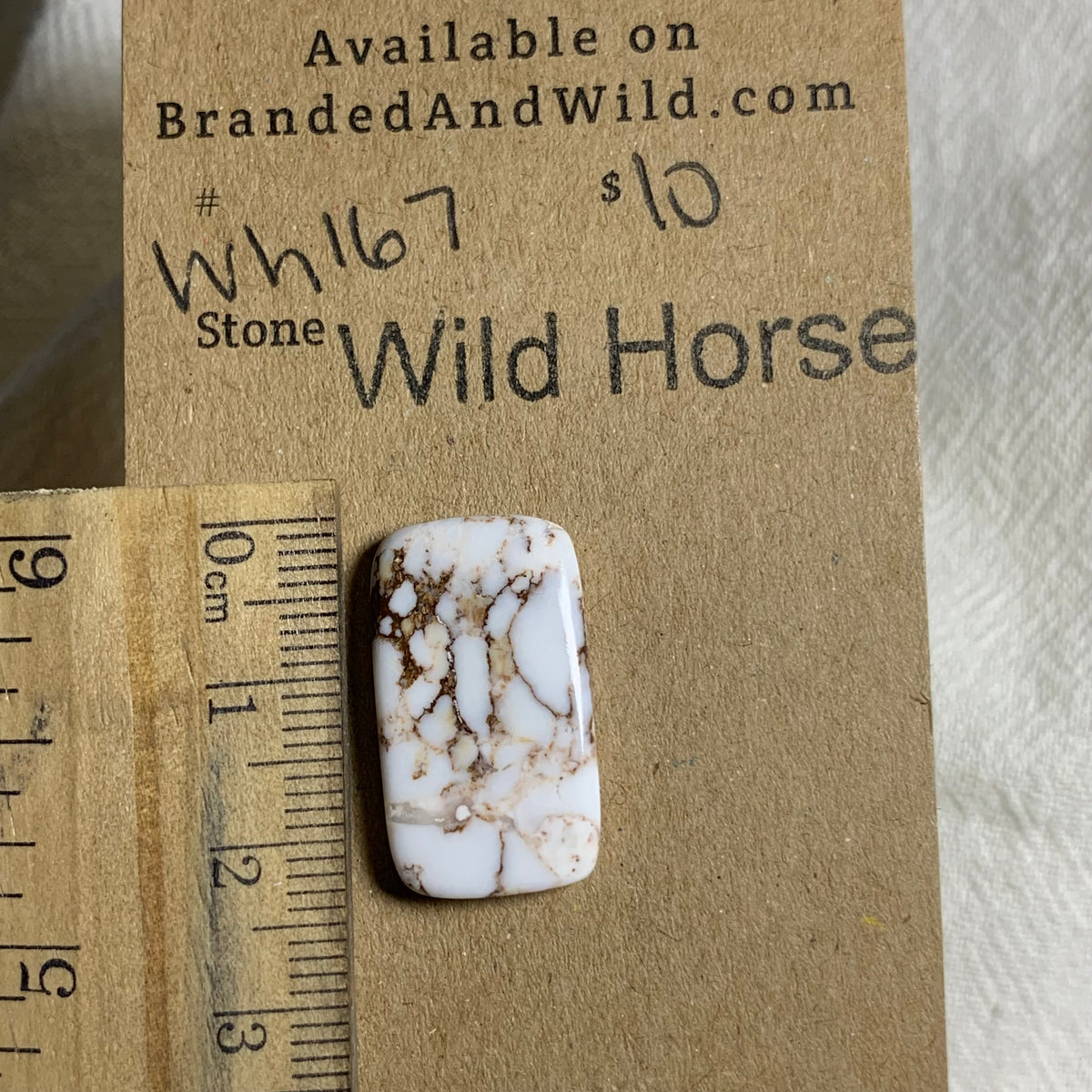 Wild Horse Cabochon - WH167 39598FF3-BE46-4BC3-80BA-17D78247E5C6 Brandedandwild.com