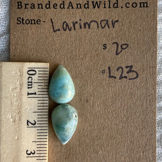 Larimar Cabochon - L23