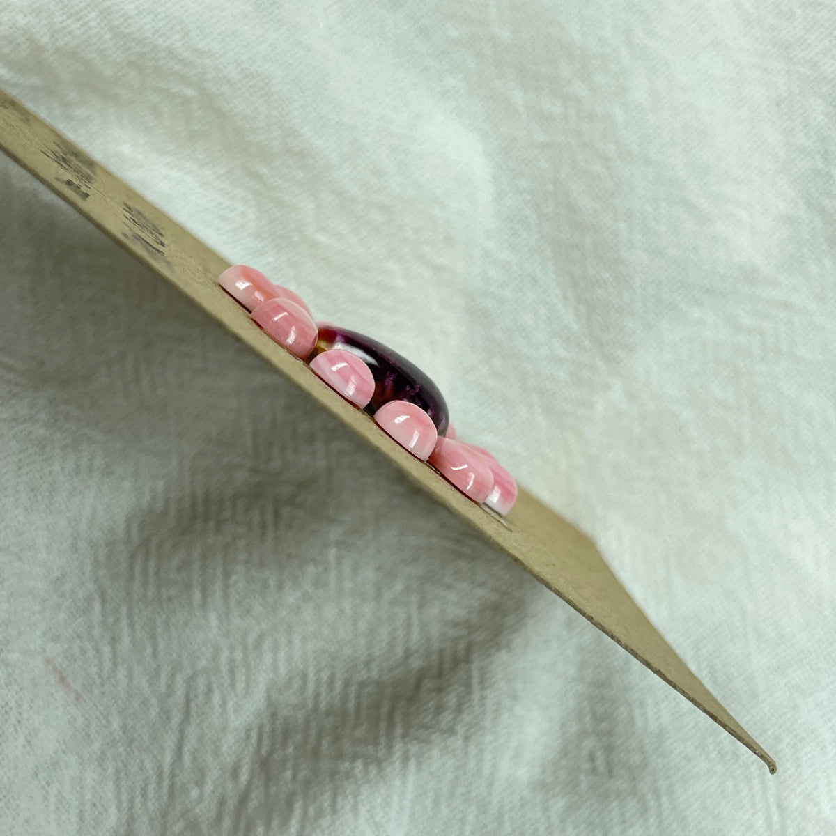 Pink Conch / Oyster Shell Cabochon - PO16 396BAB15-8636-48FF-B349-CD35BC76B86B Brandedandwild.com