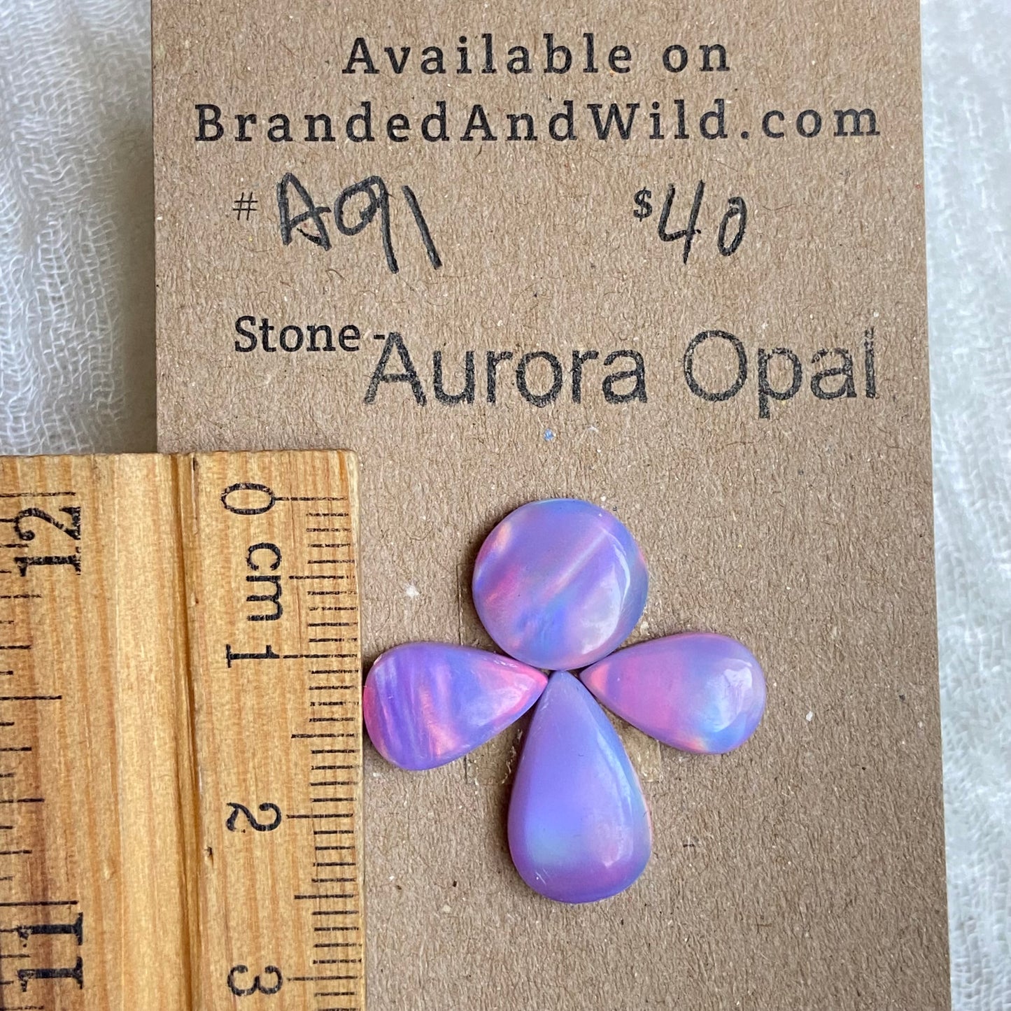 Aurora Opal Cabochon - A91