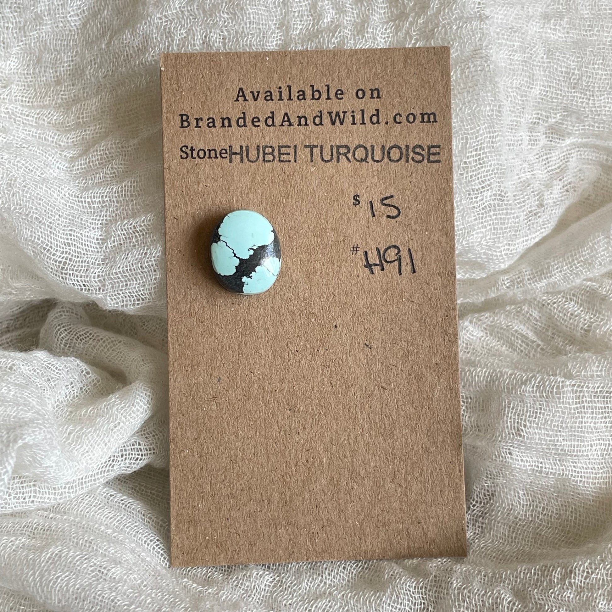 Hubei Turquoise Cabochon - H91 39CC896A-F5AA-414E-AA25-9142ACEE6C9E Brandedandwild.com