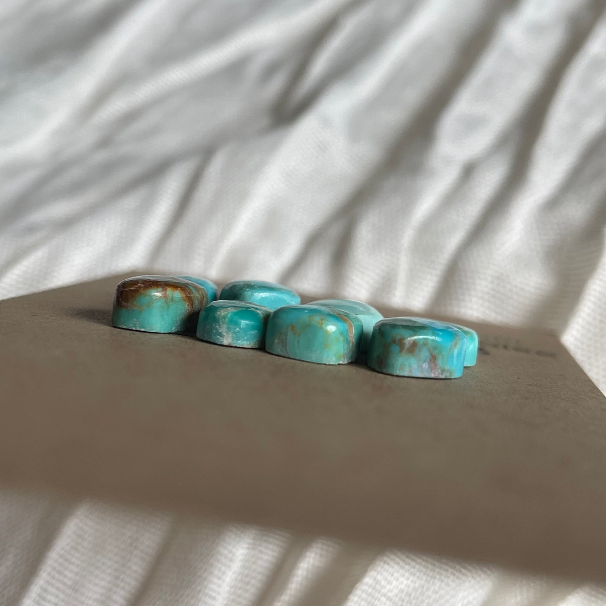 Kingman Turquoise Cabochon - KT91 39D29DF8-094D-404D-AC8B-95646255E9A2 Brandedandwild.com