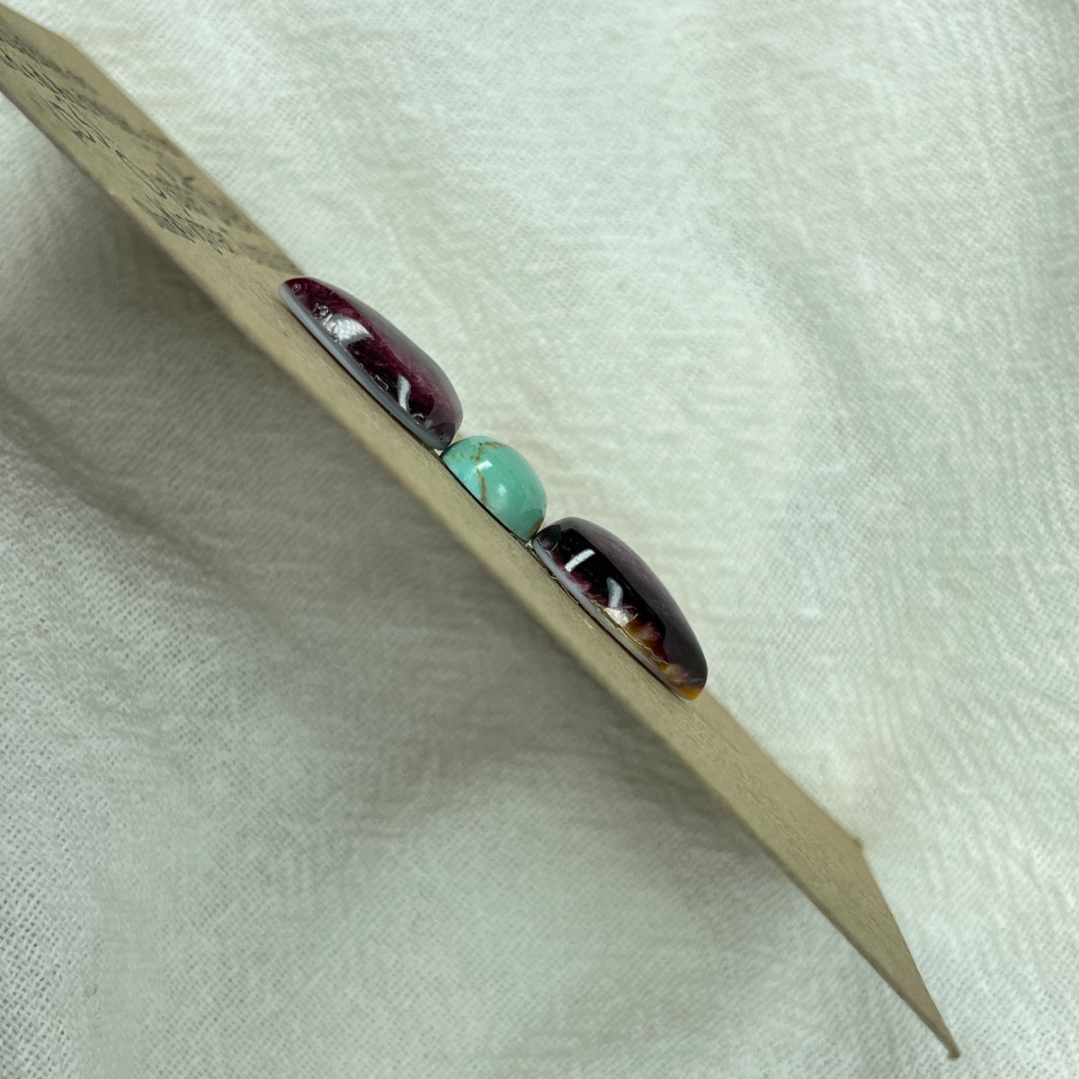 Oystershell - Kingman Turquoise Cabochon - K031 39E07621-B4B2-4B6C-8563-848F520B3673 Brandedandwild.com
