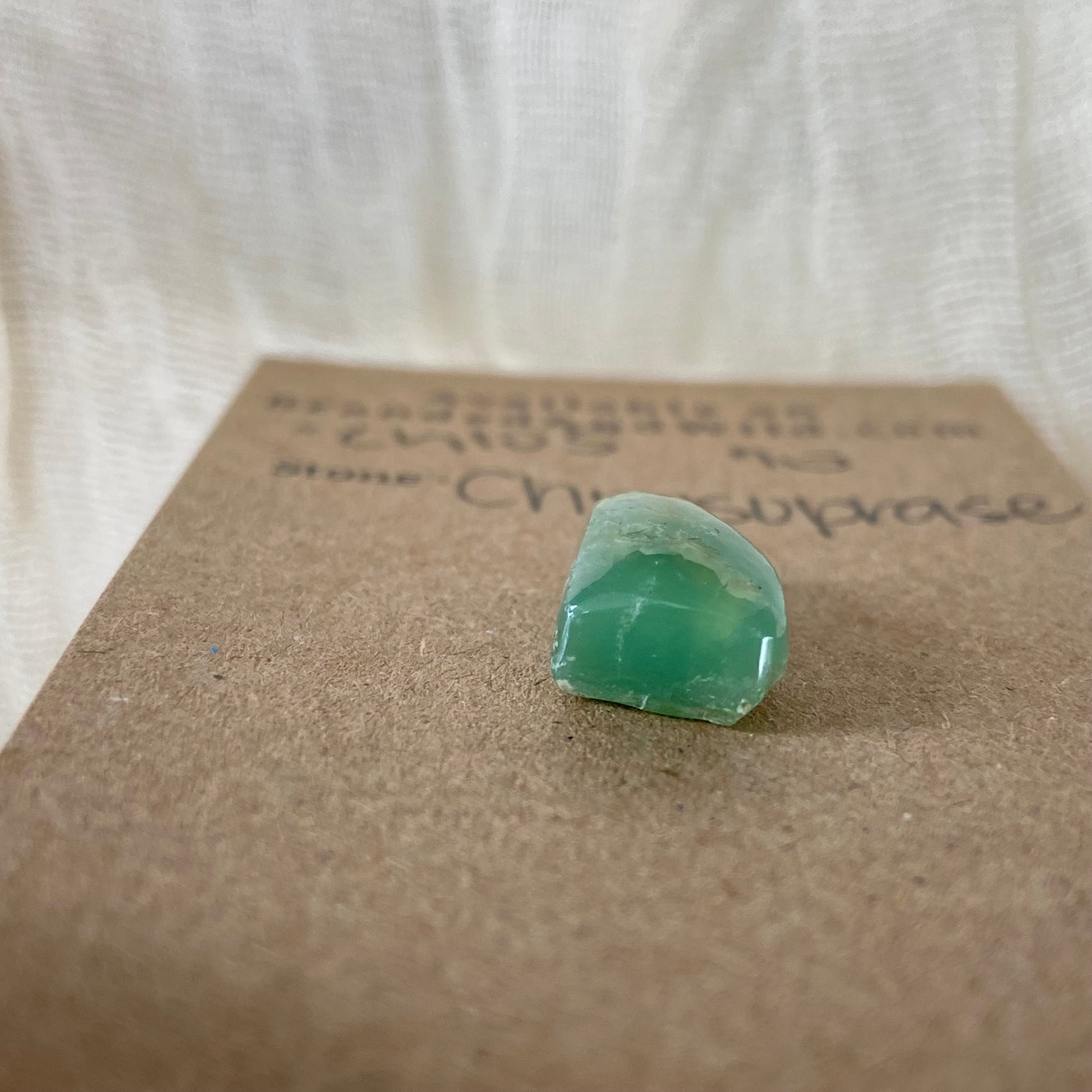 Chrysoprase Cabochon - Ch105 39E91CD2-945D-4A53-802E-747291C3145D Brandedandwild.com