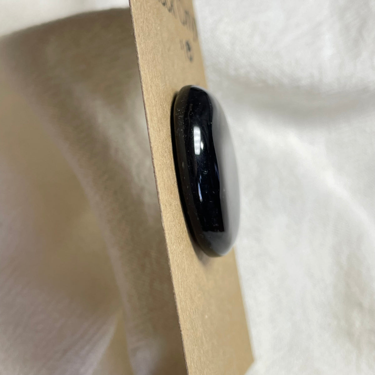Black Onyx - Cabochon - B052 3A07EC3F-EFAE-4BC3-86D8-562392D8934C Brandedandwild.com