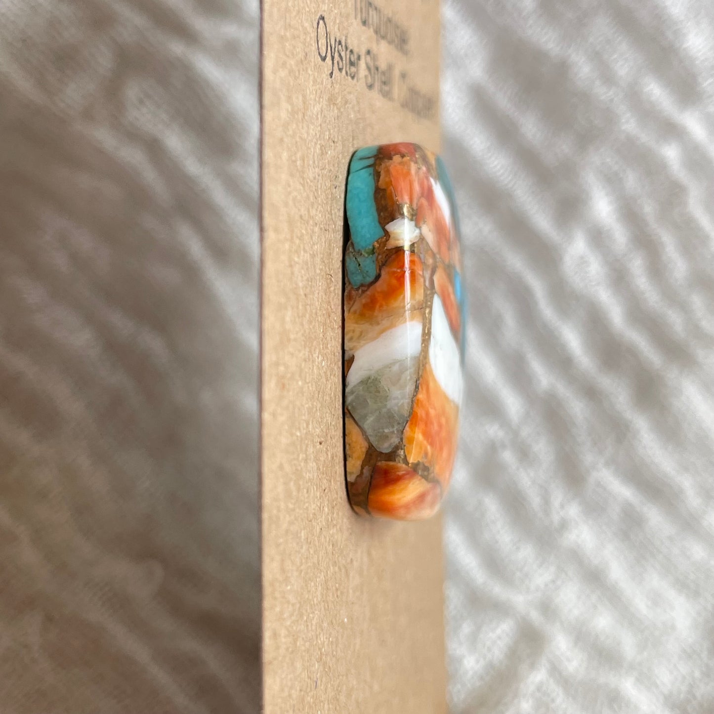 Turquoise, Oystershell, Copper Cabochon - TOC17 3A1EEE4C-1B6D-496C-920A-4C6B6BCAA499 Brandedandwild.com