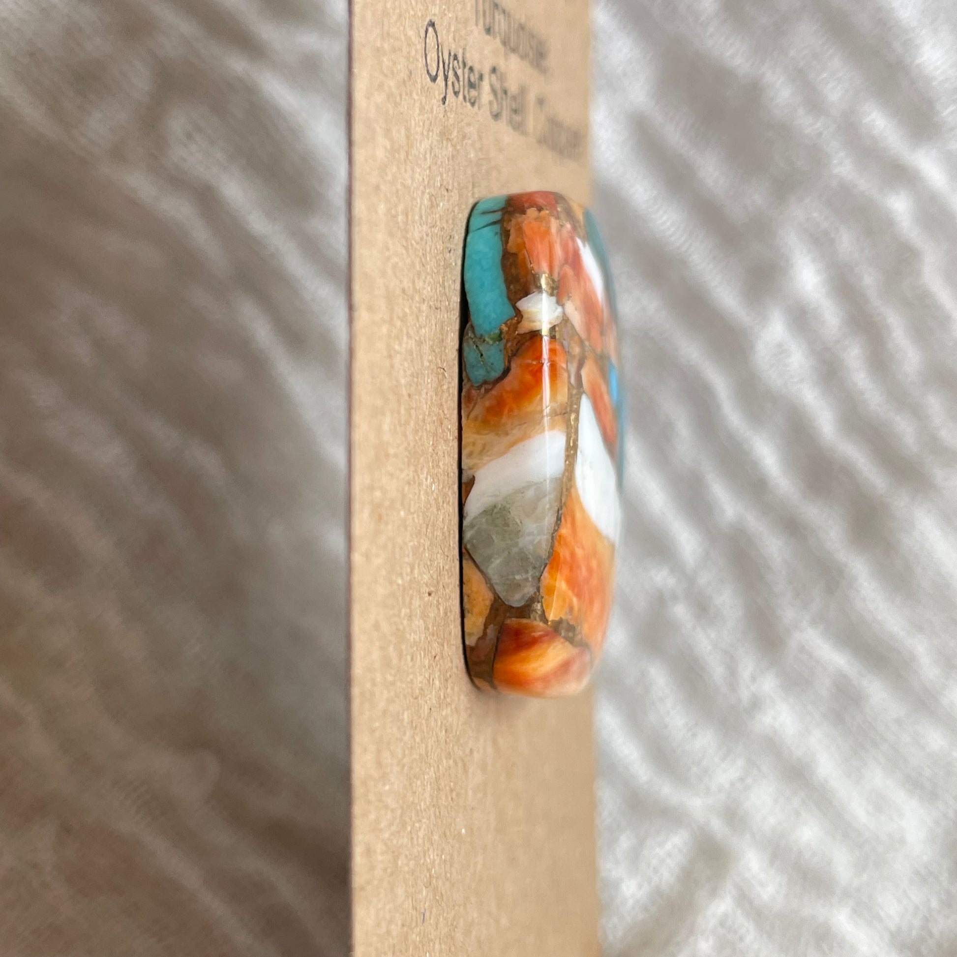 Turquoise, Oystershell, Copper Cabochon - TOC17 3A1EEE4C-1B6D-496C-920A-4C6B6BCAA499 Brandedandwild.com